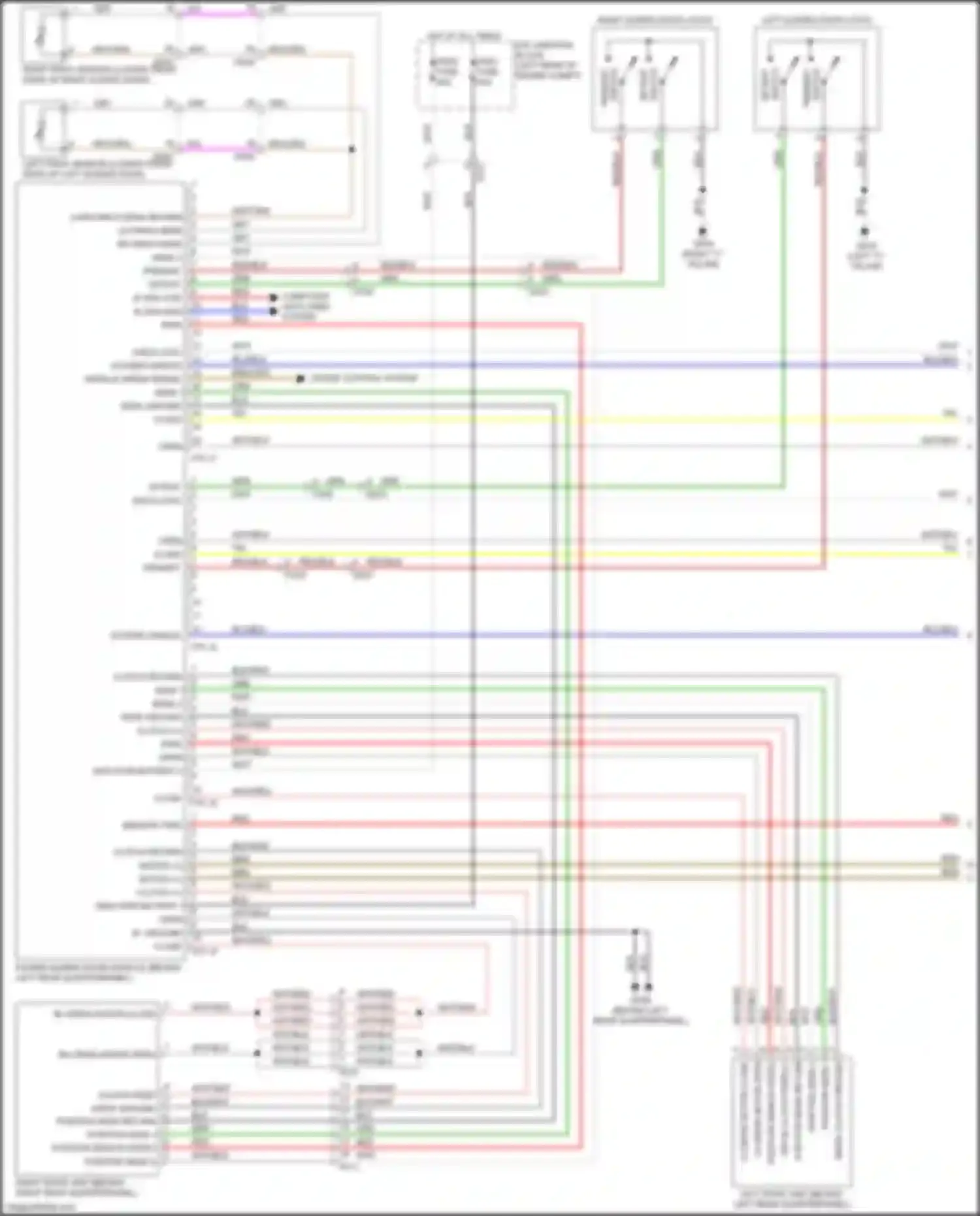 Wiring diagram wht/blk for Kia Sedona III (2014-2020) (16 of 51)