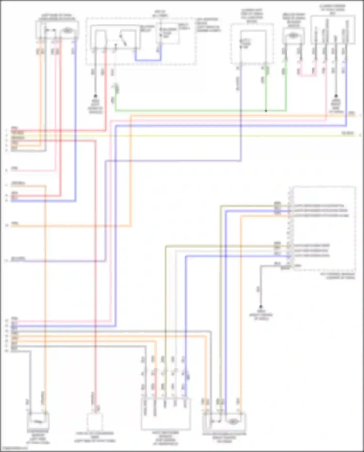 Seltos Kia I facelift (2022-2024): Automatic a/c circuit (3 of 4)