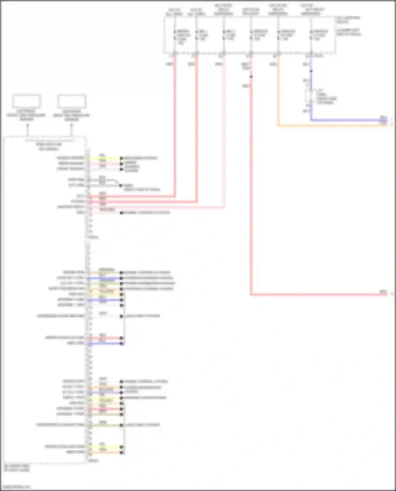 Seltos Kia I facelift (2022-2024): Integrated control unit circuit (1 of 2)