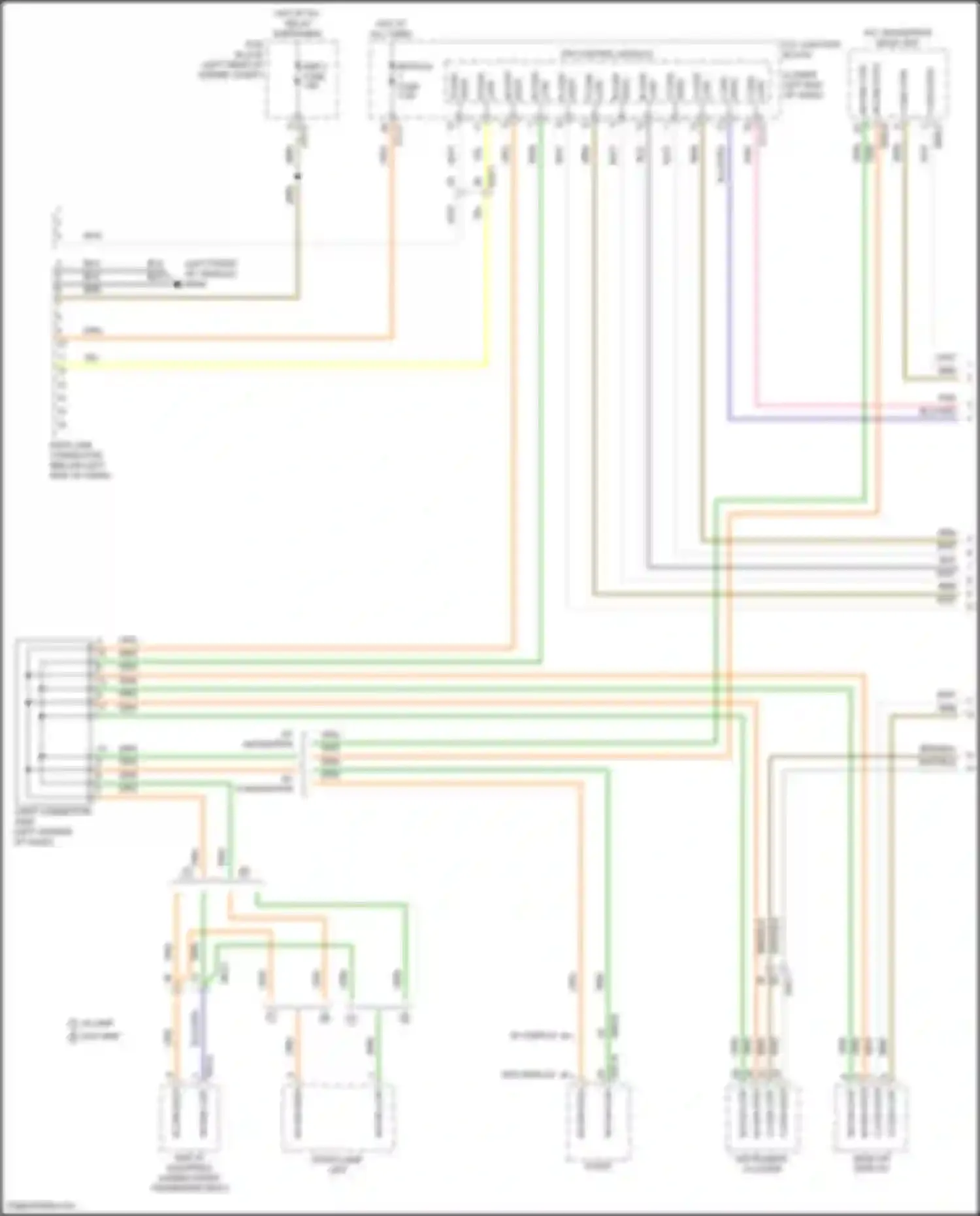 Seltos Kia I facelift (2022-2024): Computer data lines circuit (1 of 5)