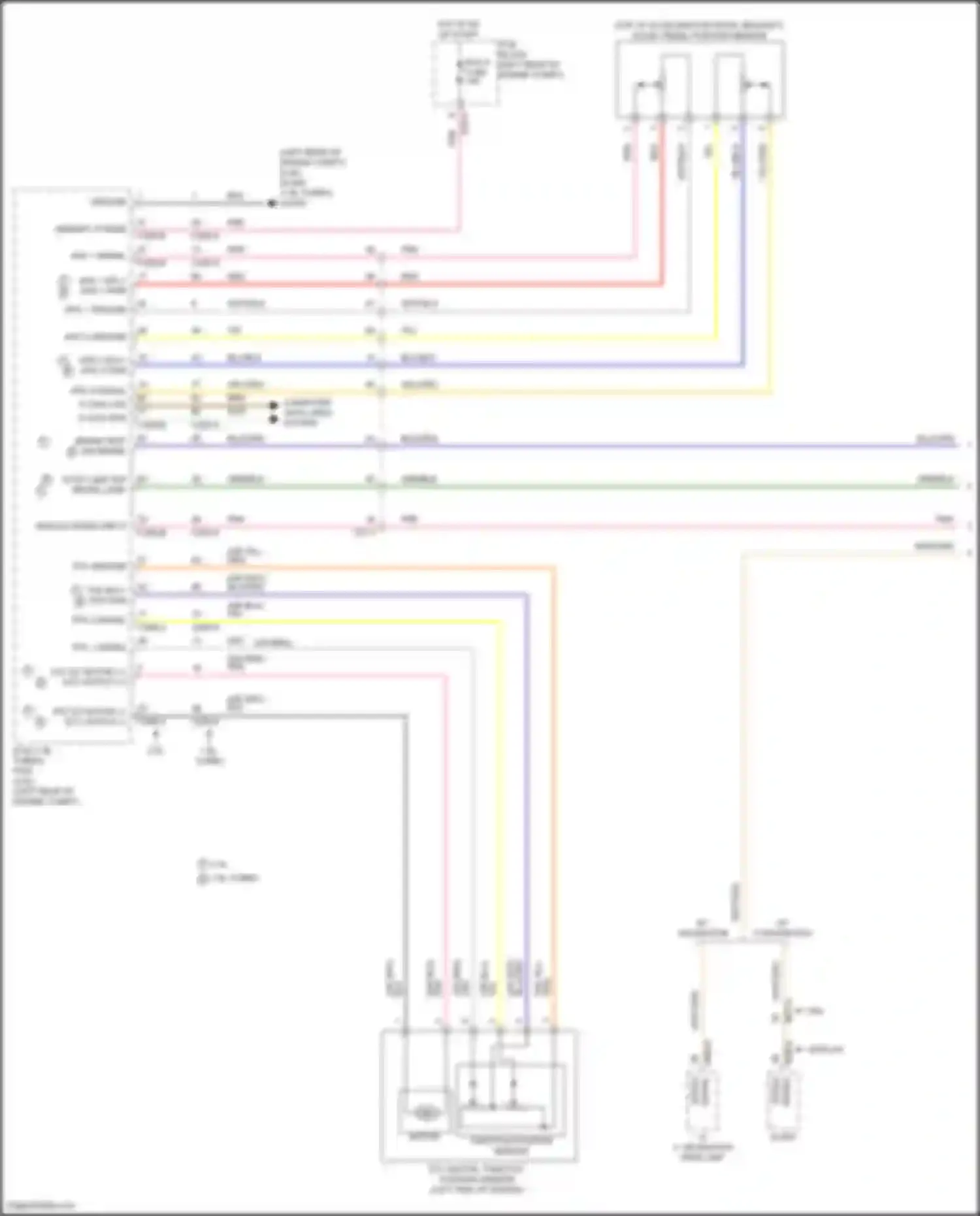 Seltos Kia I facelift (2022-2024): Cruise control circuit (1 of 3)