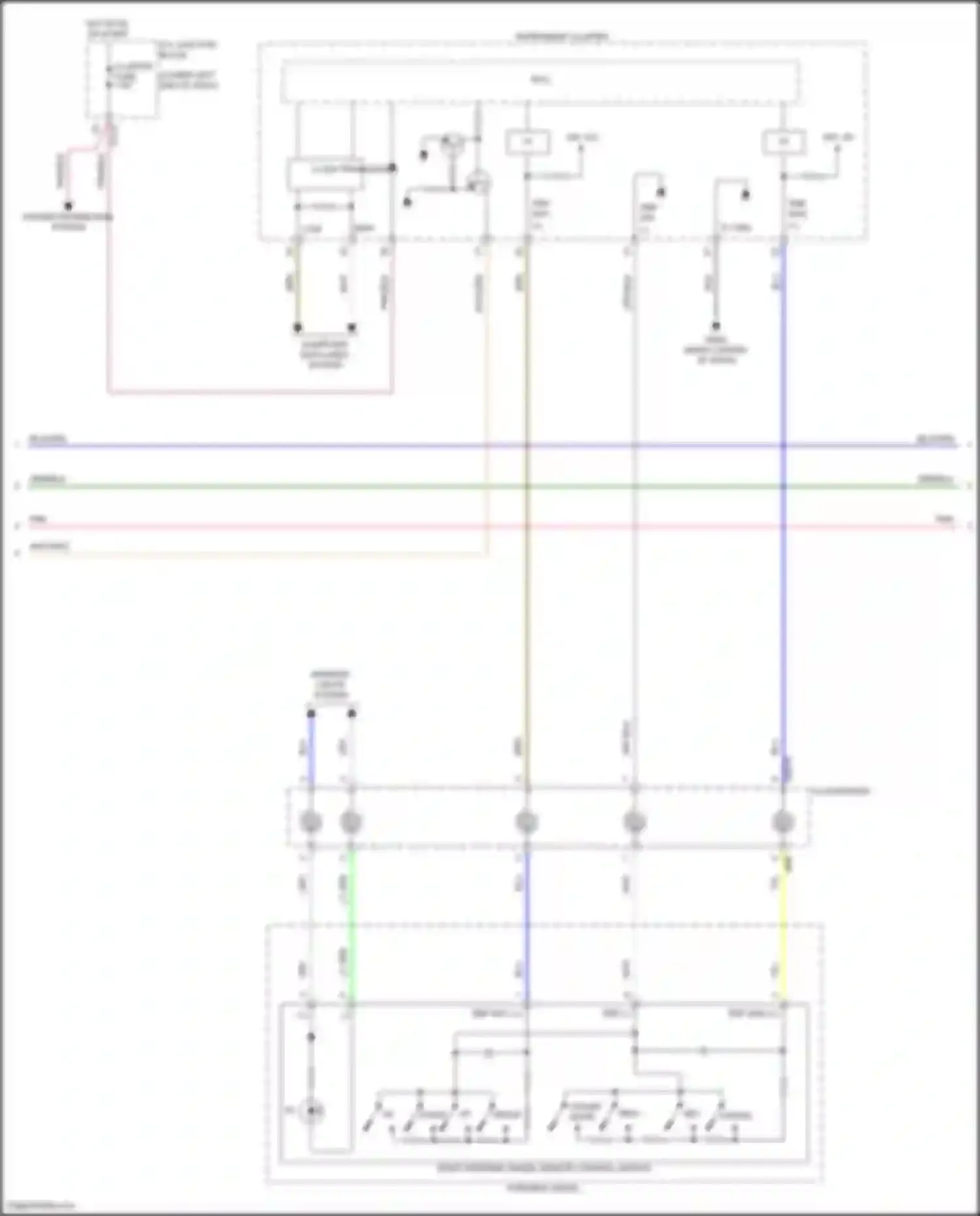 Seltos Kia I facelift (2022-2024): Cruise control circuit (2 of 3)