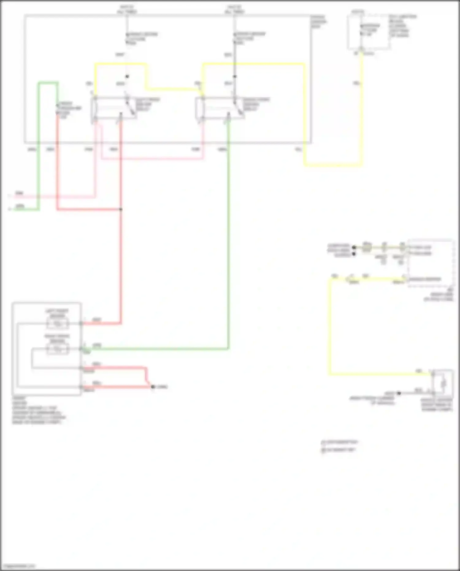 Seltos Kia I facelift (2022-2024): Defoggers circuit, w/o auto defogger (2 of 2)