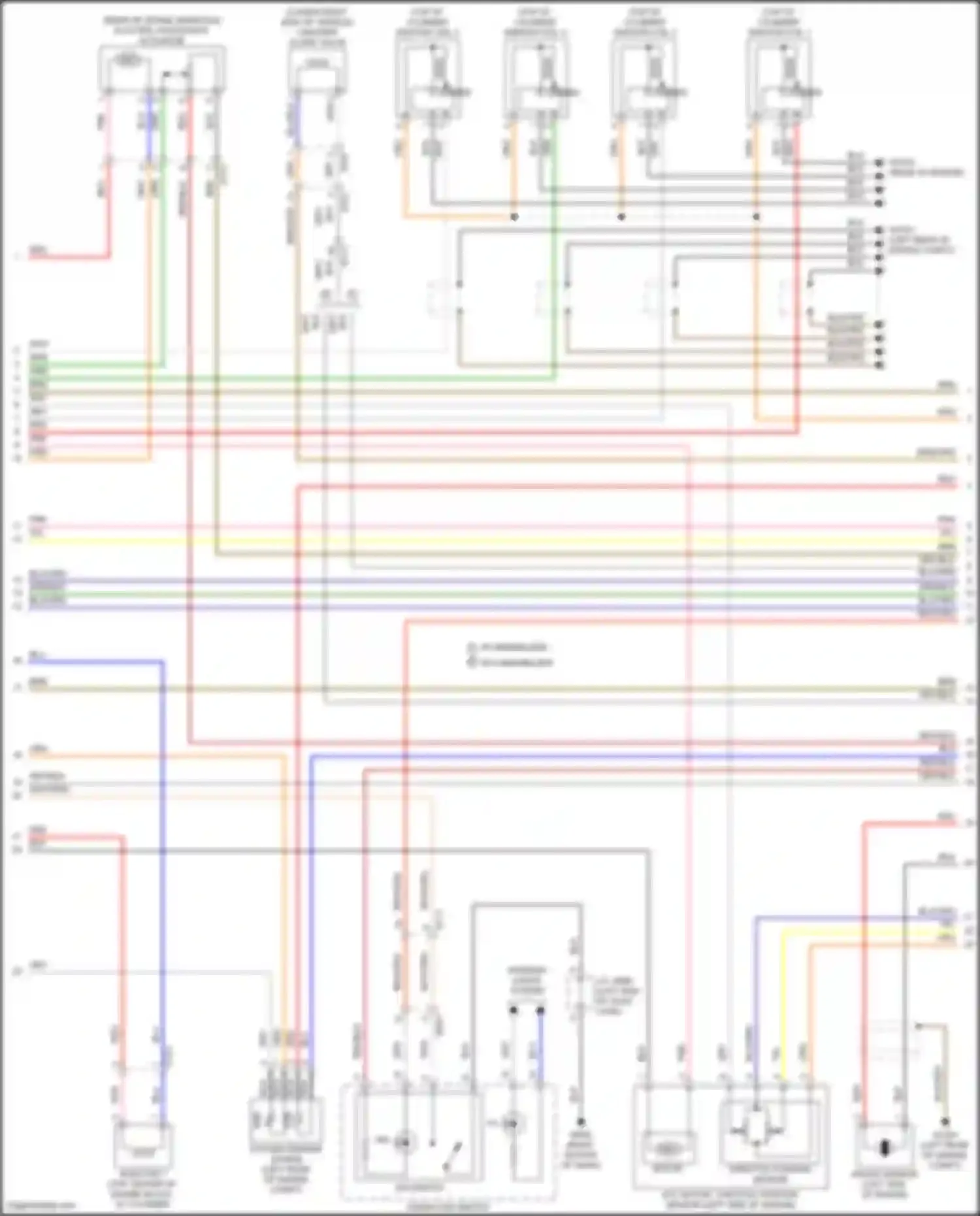 Seltos Kia I facelift (2022-2024): Wiring diagram engine performance 1.6l turbo (2 of 6)