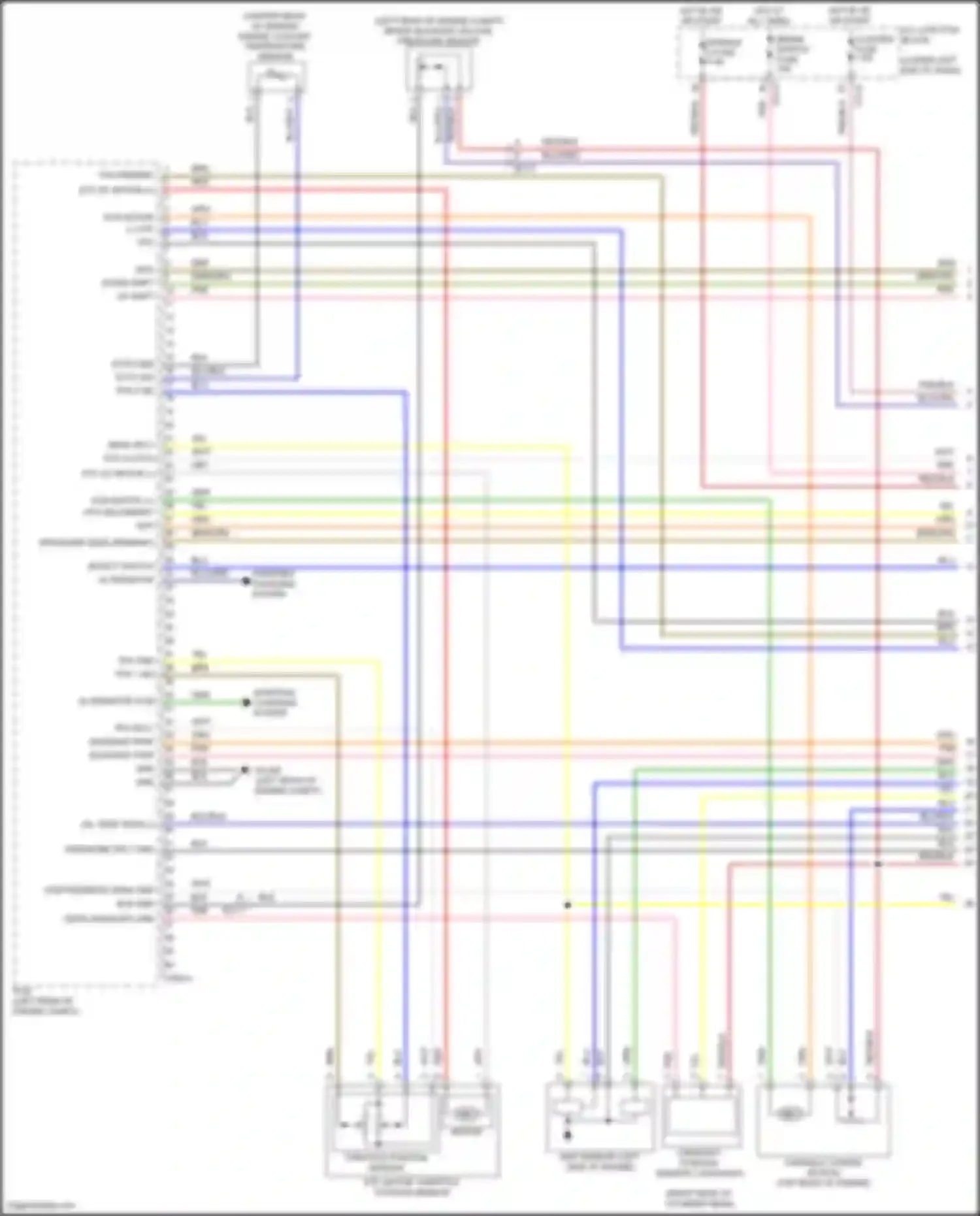 Seltos Kia I facelift (2022-2024): Wiring diagram engine performance 2.0l (1 of 7)