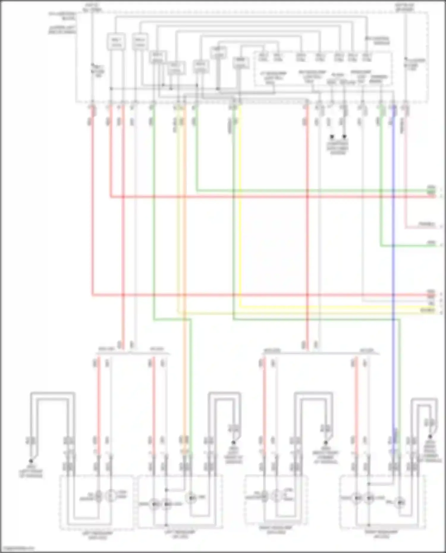 Seltos Kia I facelift (2022-2024): Headlamps circuit (1 of 3)