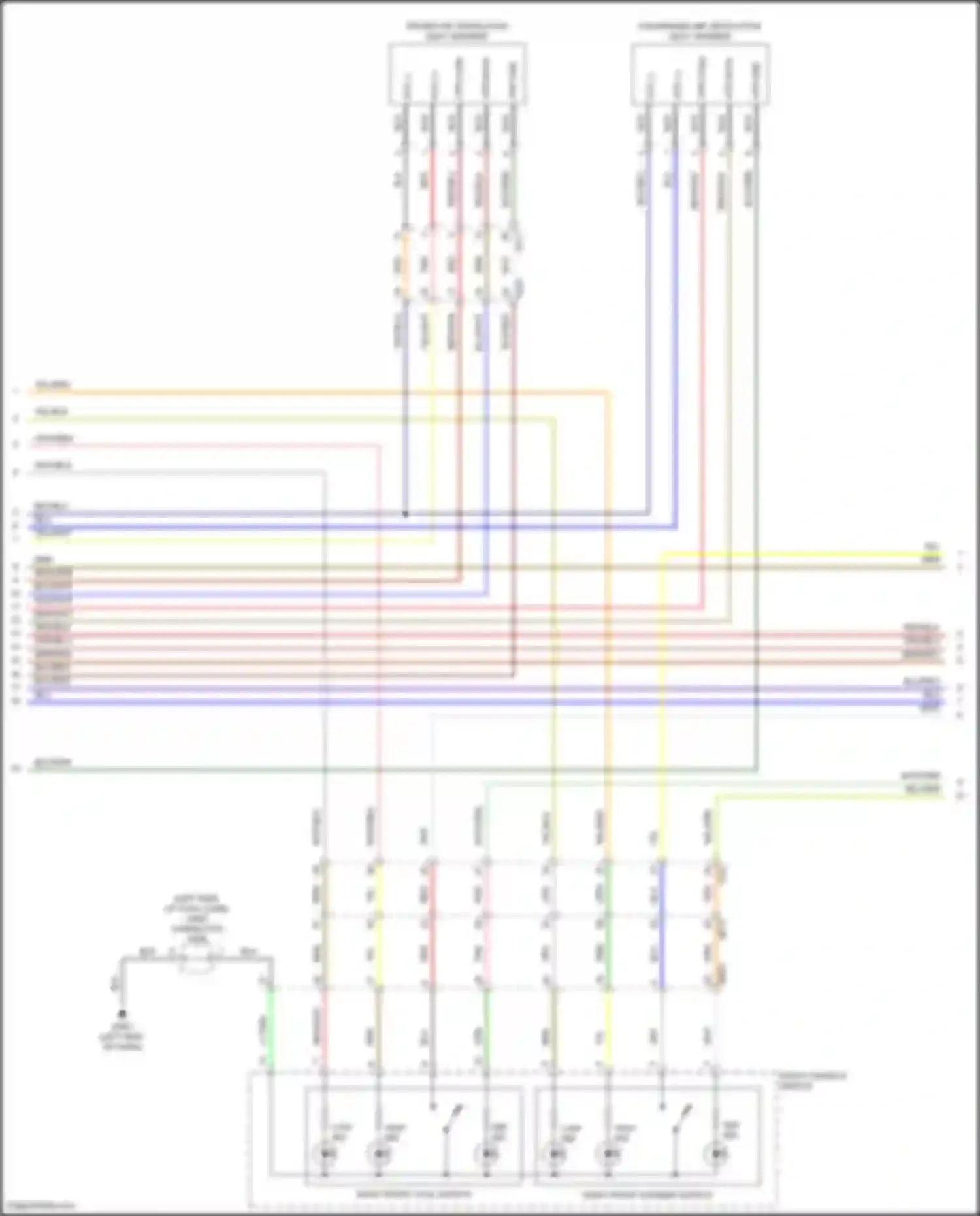 Seltos Kia I facelift (2022-2024): Seat ventilation circuit (2 of 3)