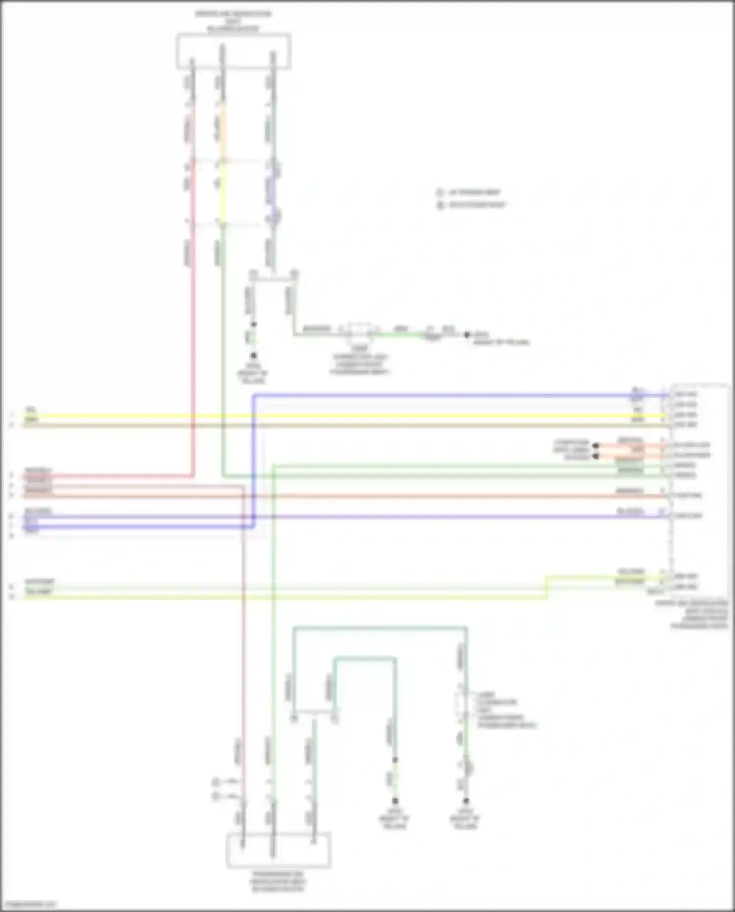 Seltos Kia I facelift (2022-2024): Seat ventilation circuit (3 of 3)