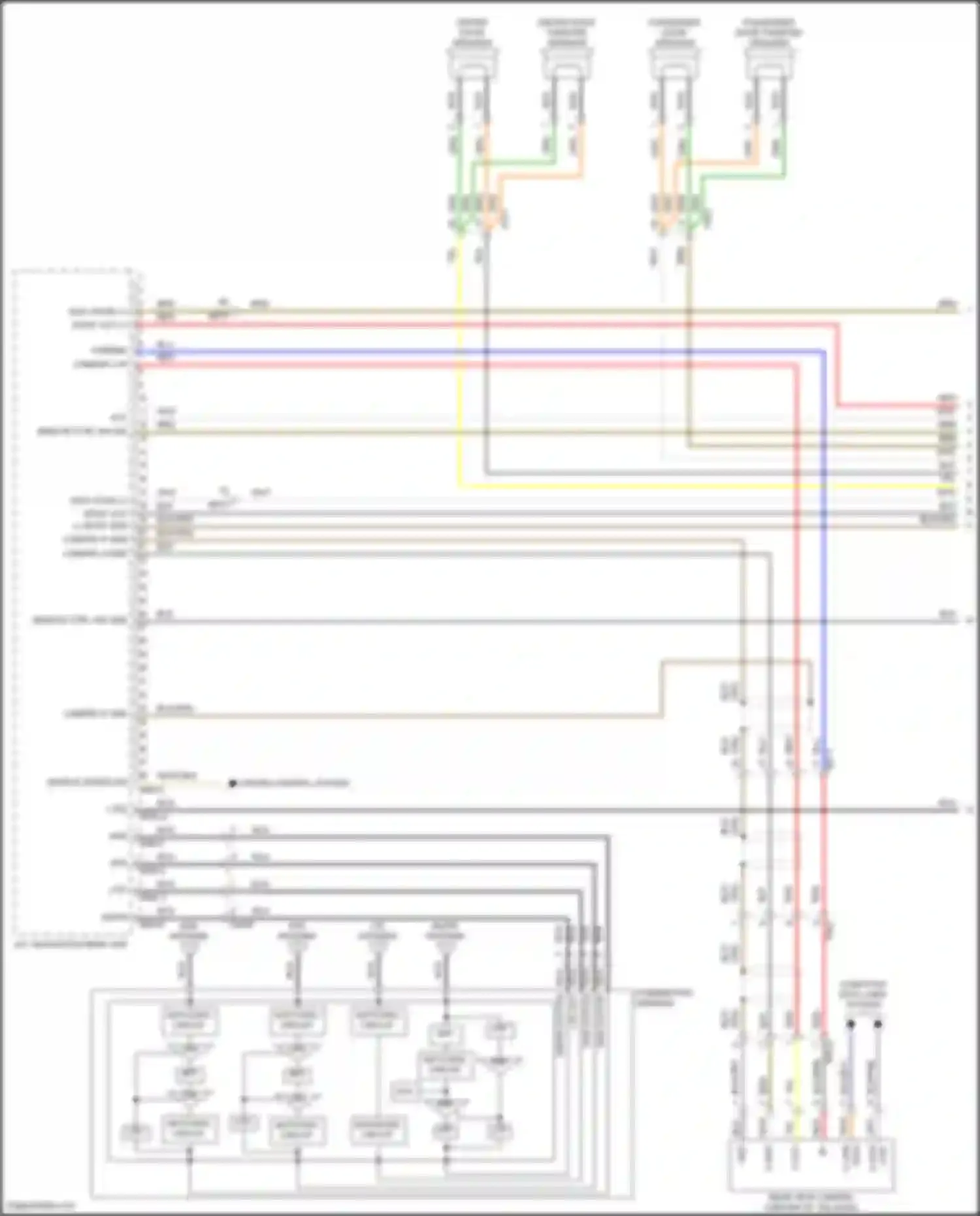 Seltos Kia I facelift (2022-2024): Radio circuit, w/ navigation & amplifier (1 of 4)