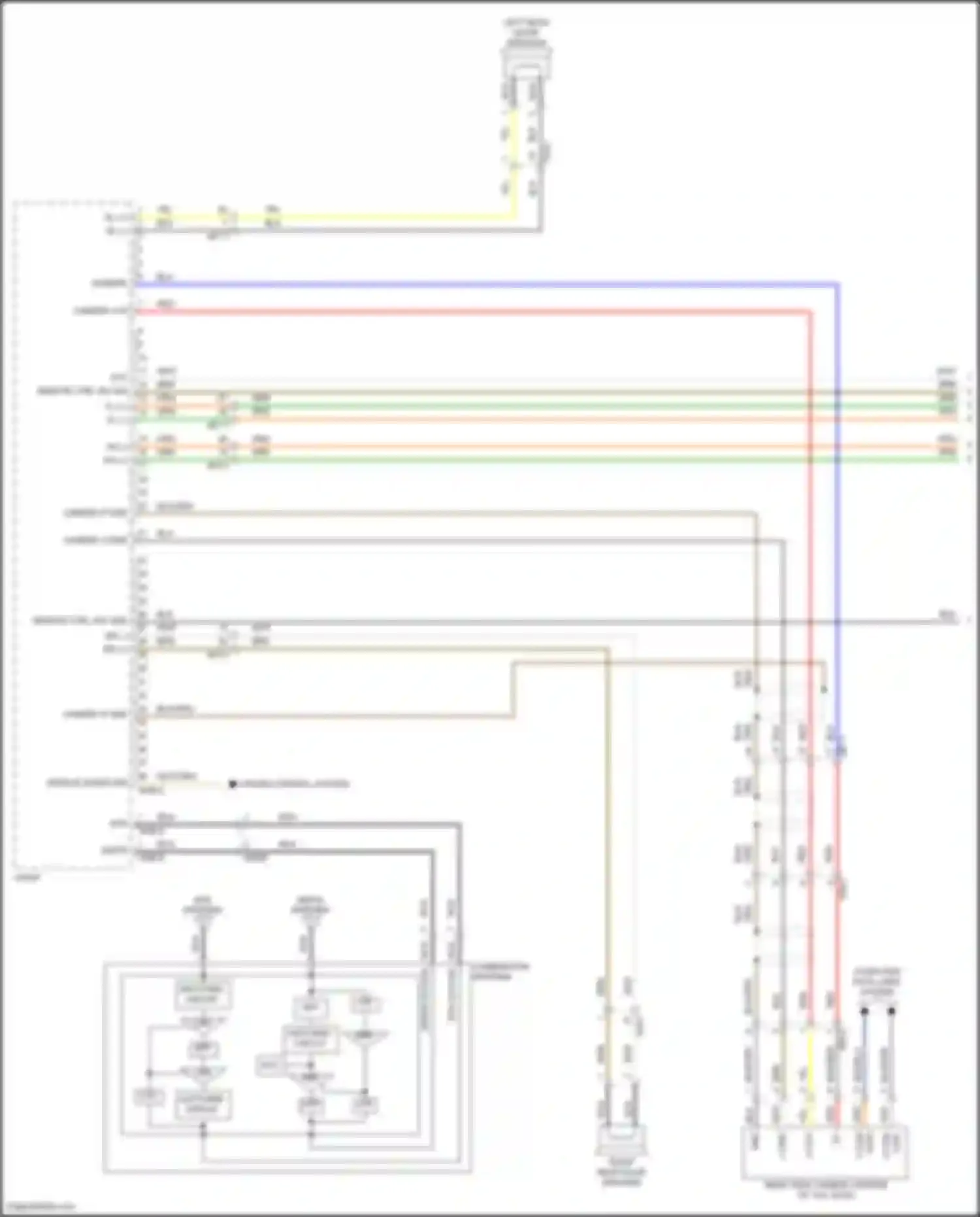 Seltos Kia I facelift (2022-2024): Radio circuit, w/o navigation (1 of 3)