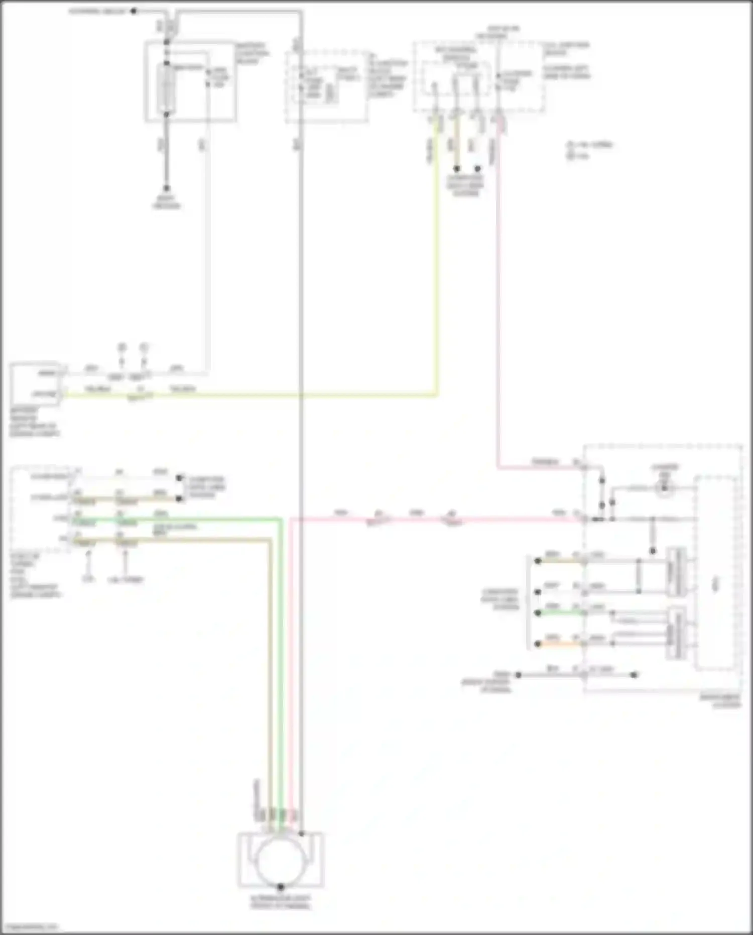 Seltos Kia I facelift (2022-2024): Charging circuit