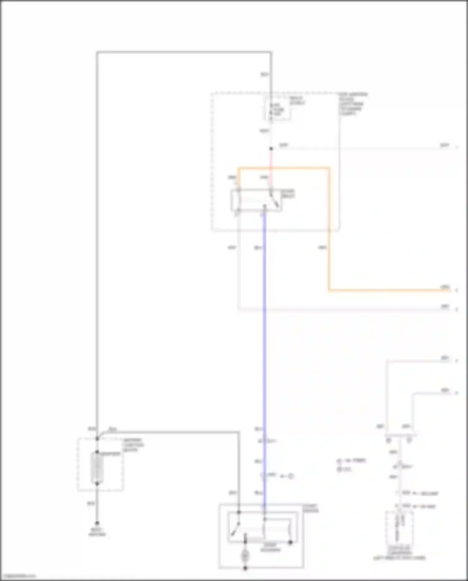 Seltos Kia I facelift (2022-2024): Starting circuit (1 of 2)