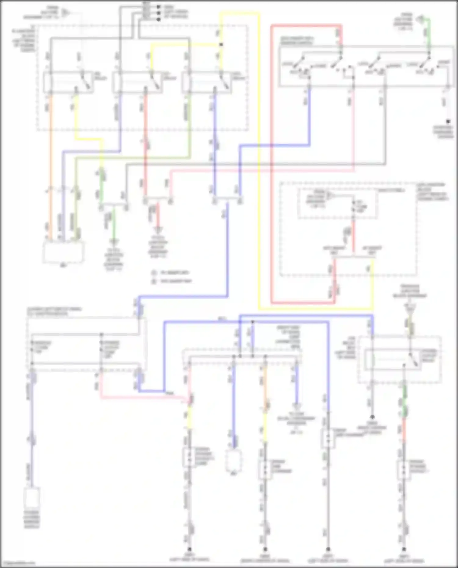 Wiring diagram blk/wht for Kia Seltos I facelift (2022-2024) (18 of 20)