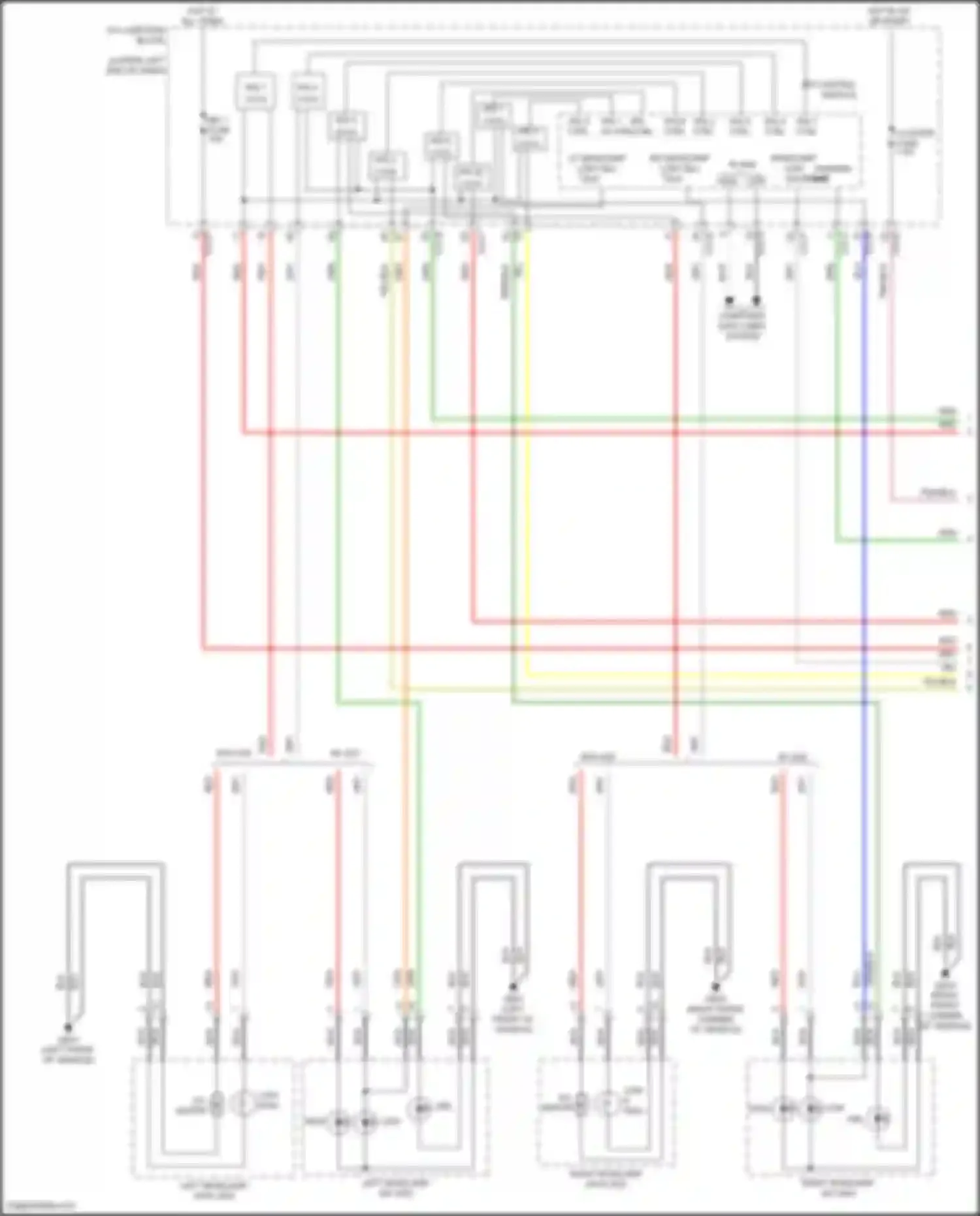 Wiring diagram hot in on or start for Kia Seltos I facelift (2022-2024) (21 of 47)