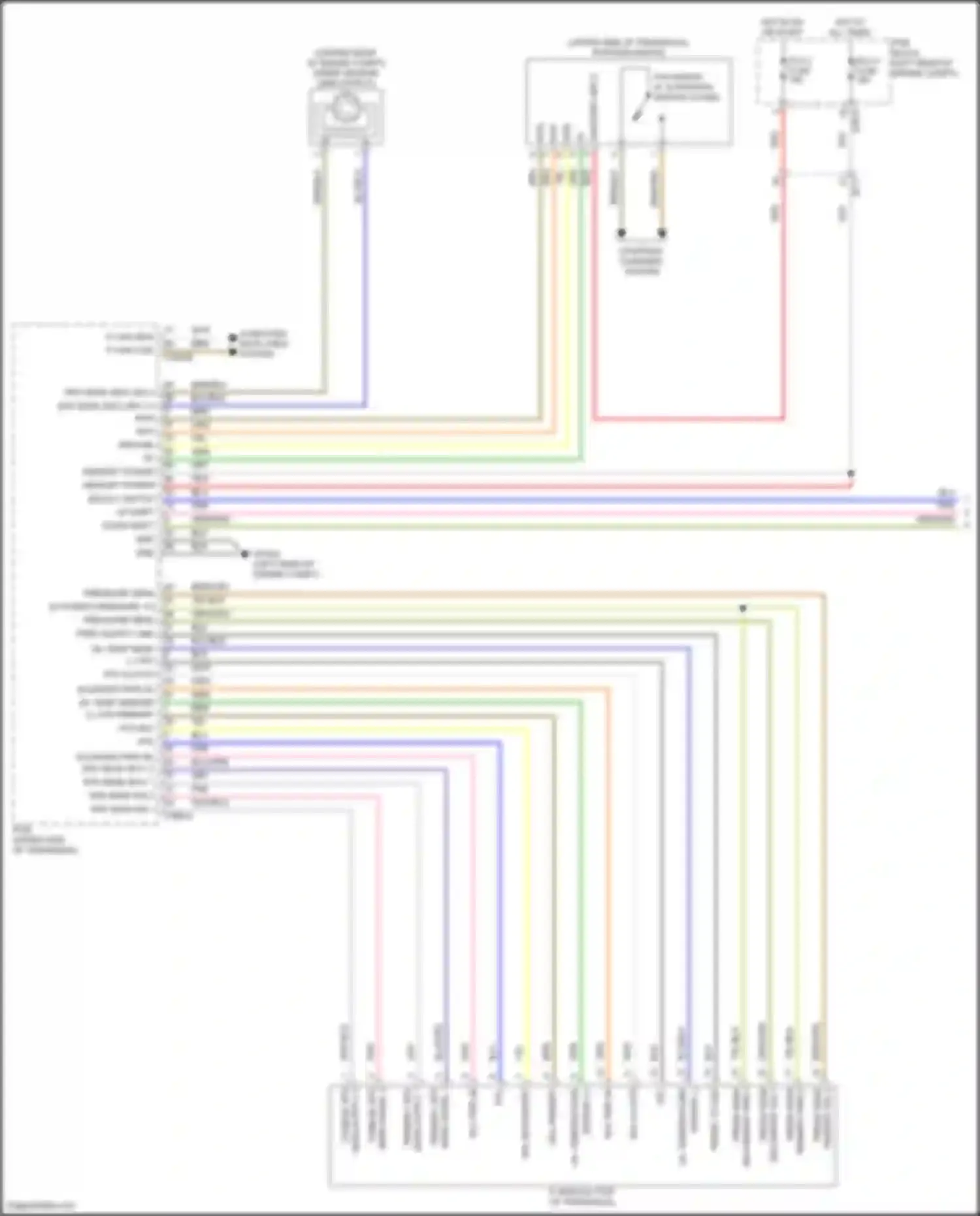 Wiring diagram on/start input for Kia Seltos I facelift (2022-2024) (21 of 23)