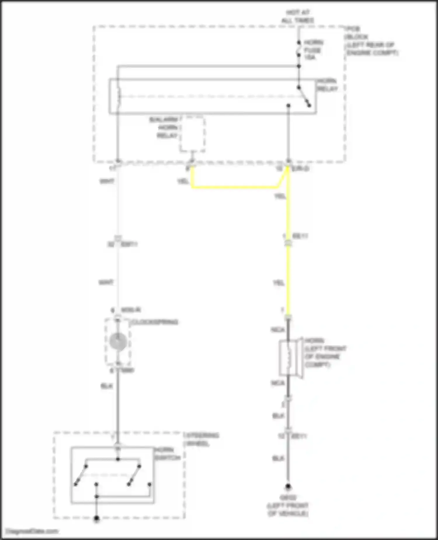 Wiring diagram pcb block for Kia Seltos I facelift (2022-2024) (15 of 20)