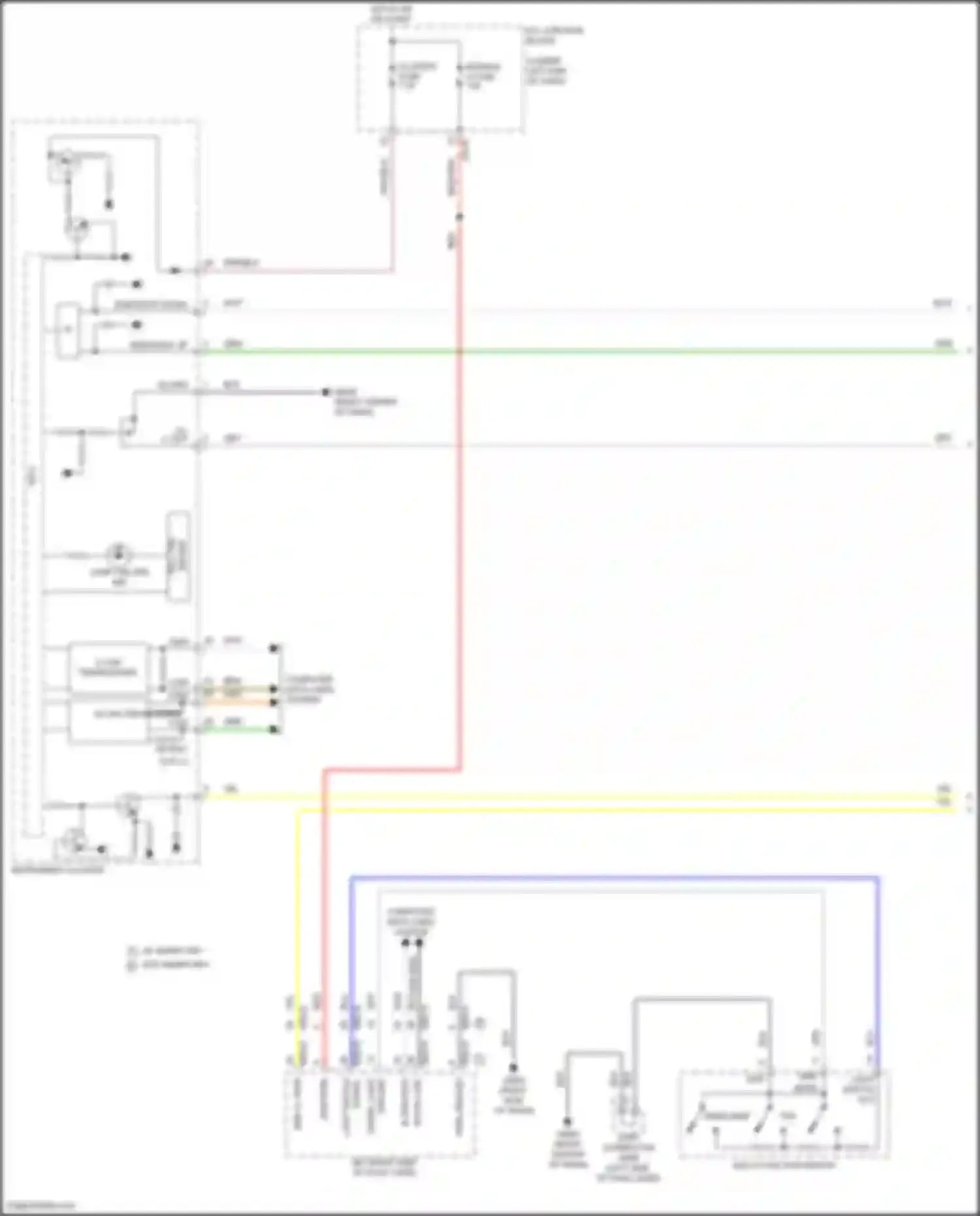 Wiring diagram rheostat down in for Kia Seltos I facelift (2022-2024) (3 of 3)