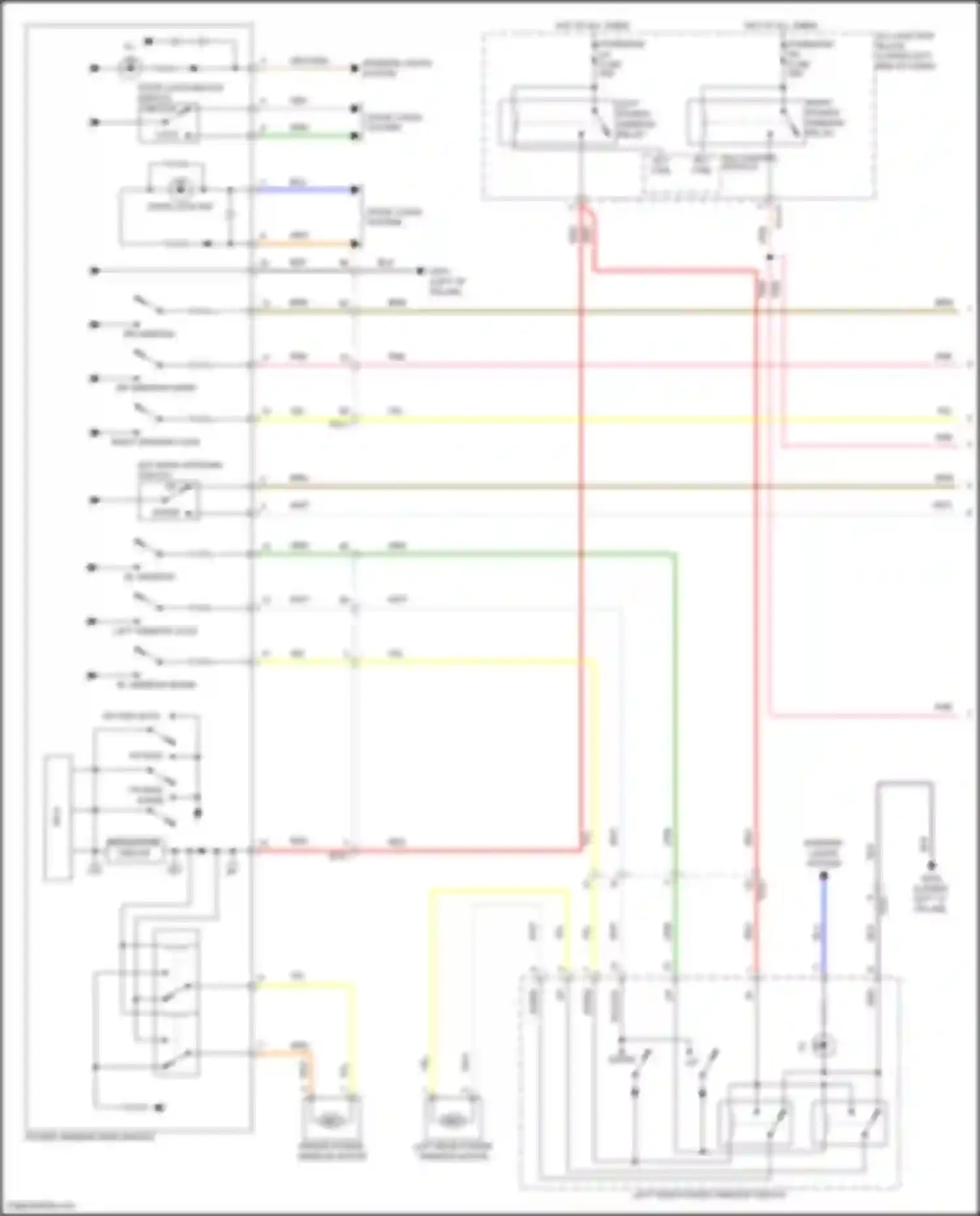 Wiring diagram rly ctrl for Kia Seltos I facelift (2022-2024) (3 of 5)