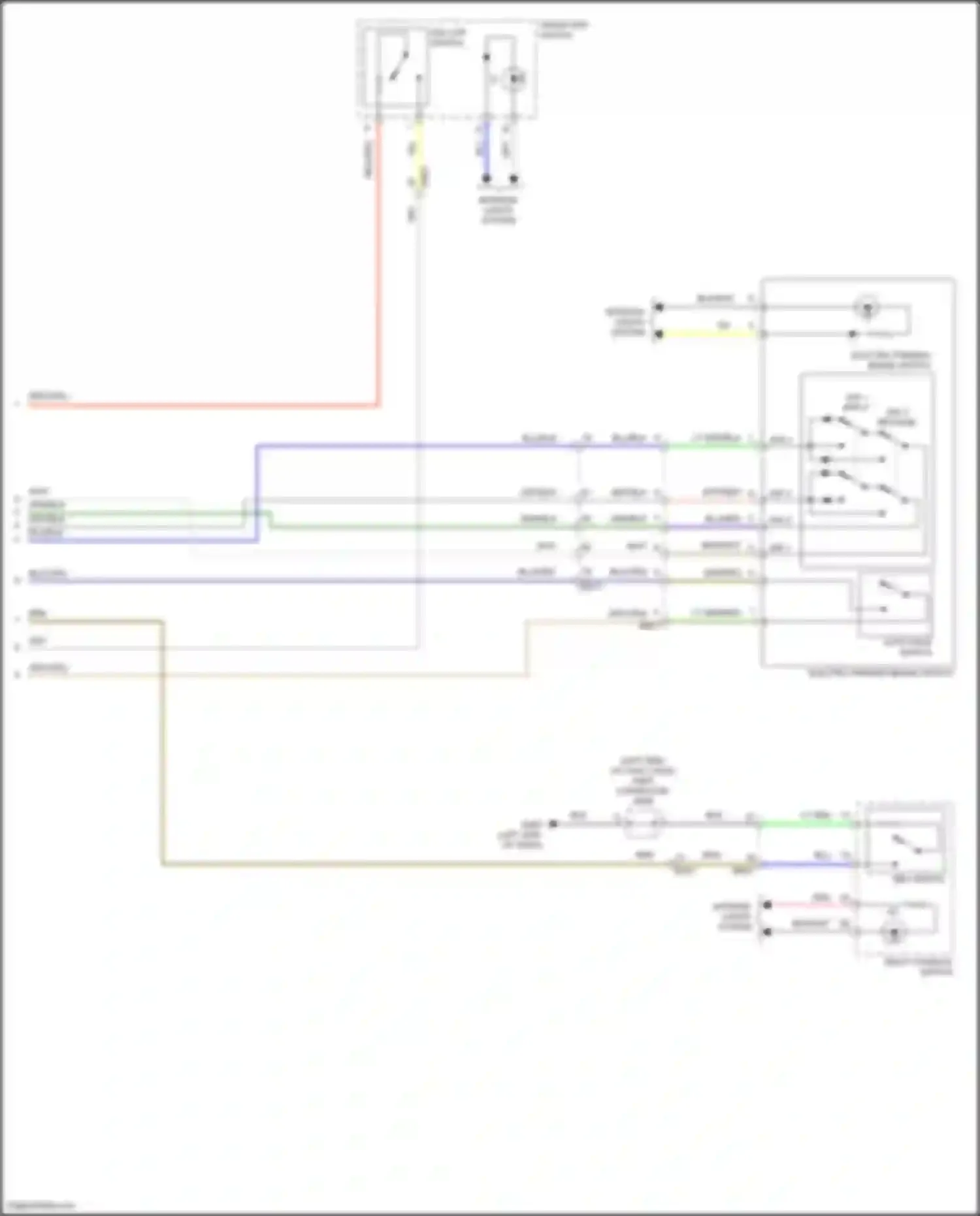 Wiring diagram sw 3 for Kia Seltos I facelift (2022-2024) (2 of 6)