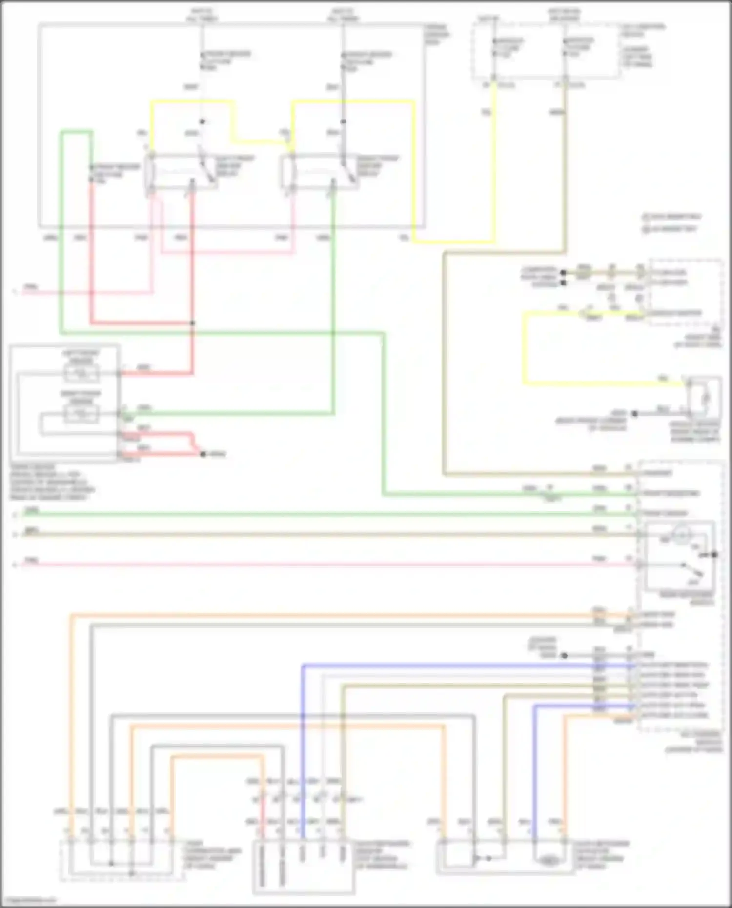 Wiring diagram w/ smart key for Kia Seltos I facelift (2022-2024) (12 of 15)