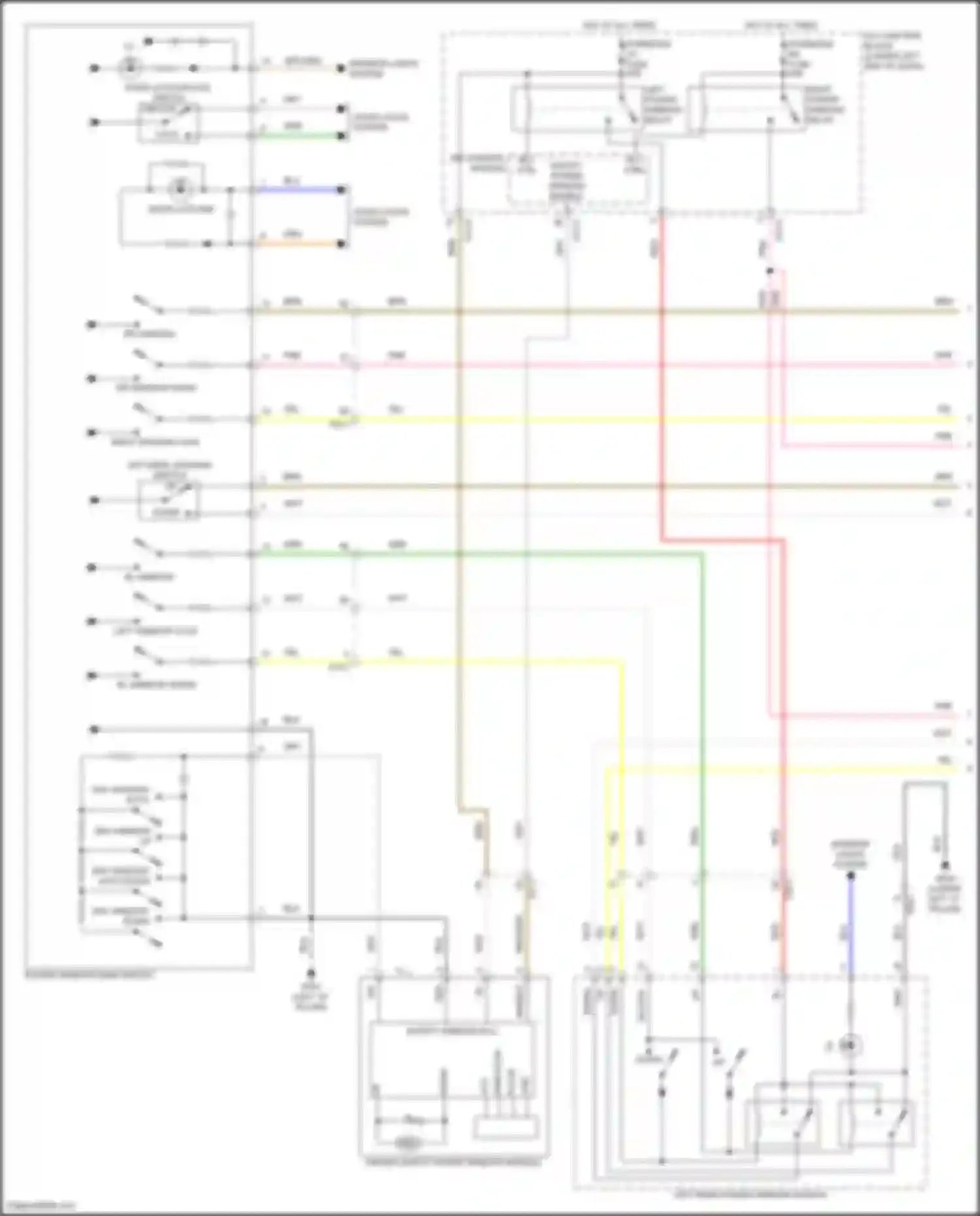 Wiring diagram yel for Kia Seltos I facelift (2022-2024) (30 of 103)