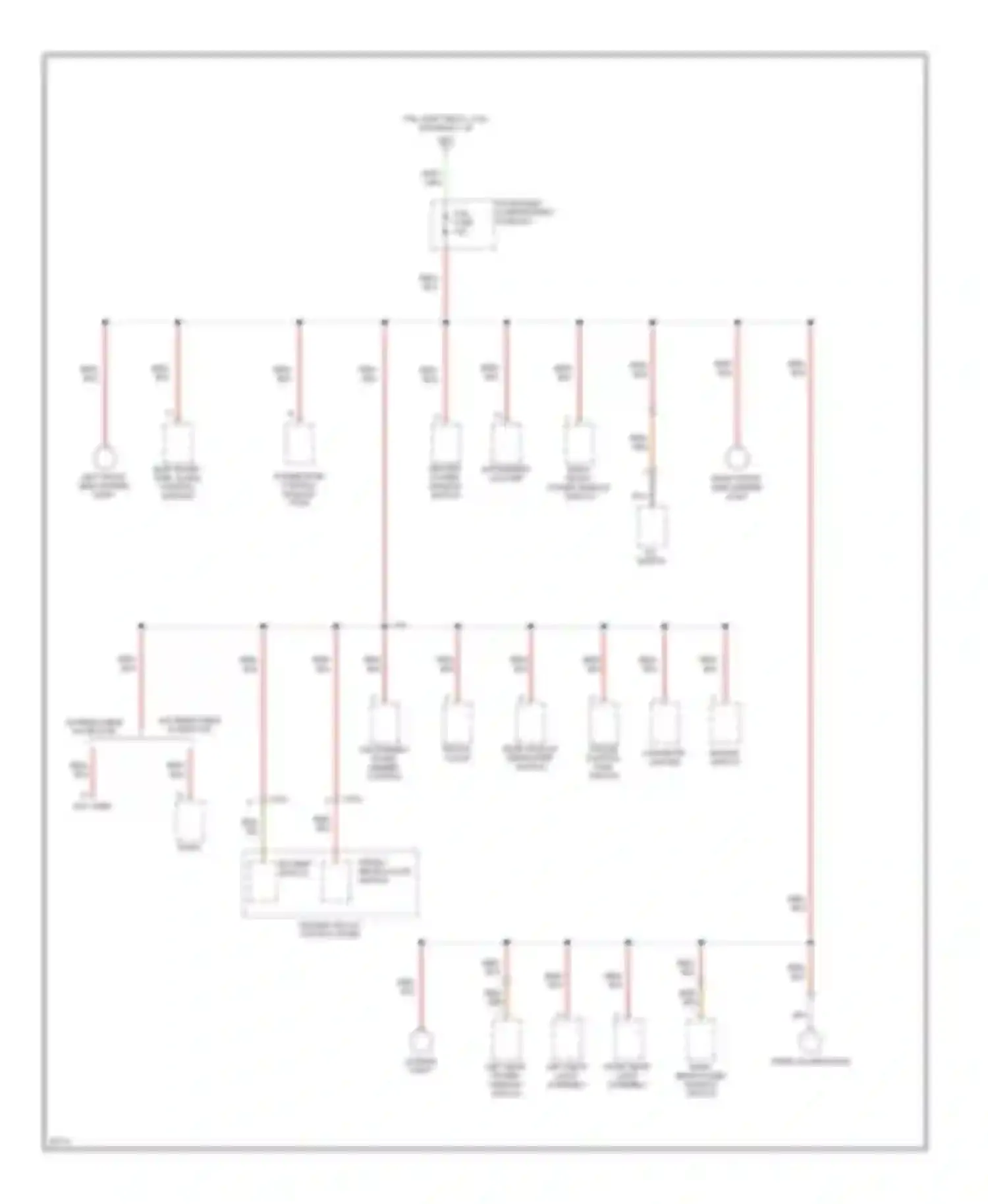 Wiring diagram tail fuse for Kia Sephia I facelift (1994-1998) (2 of 3)