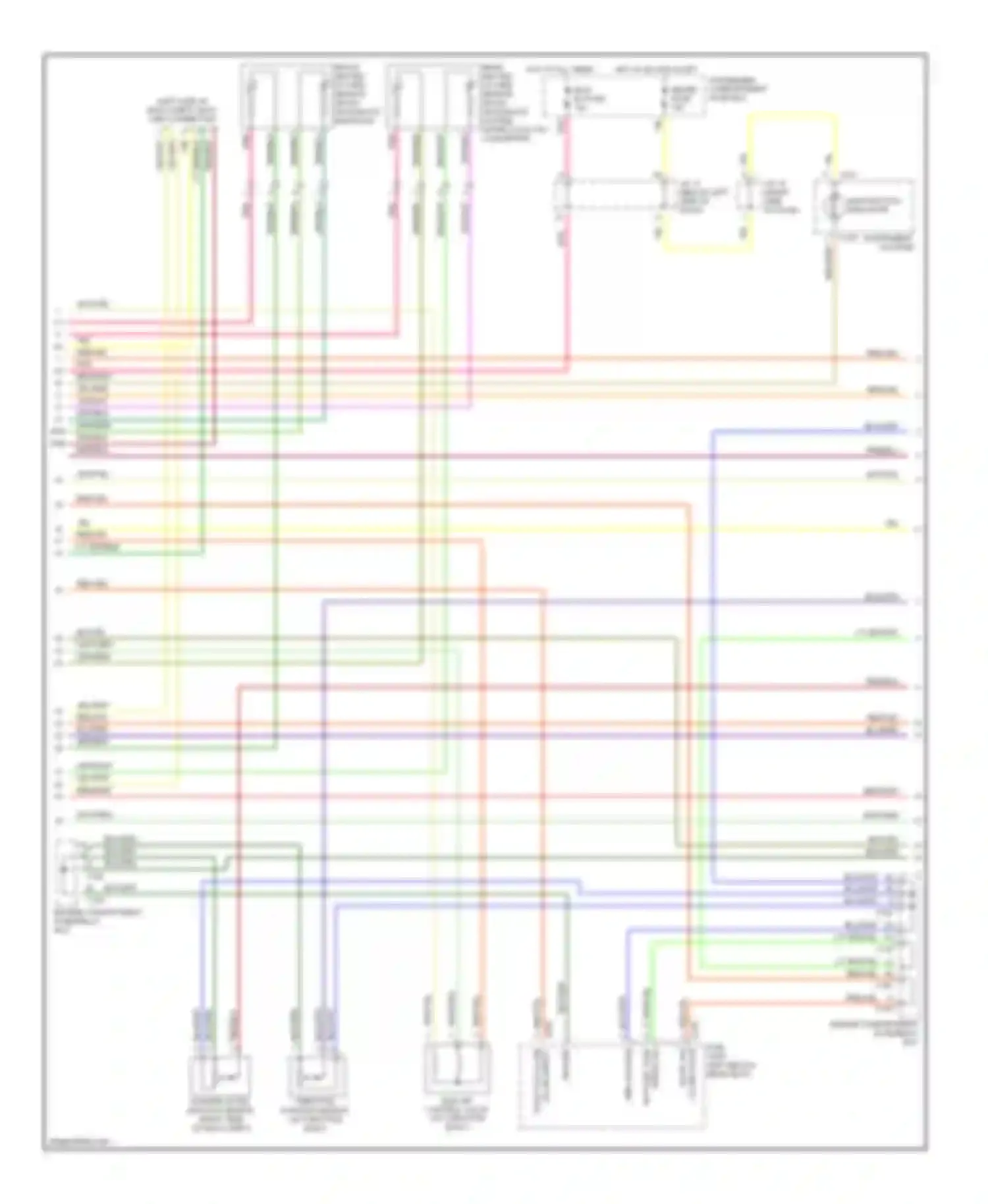 Sephia Kia II (1997-2001): Wiring diagram engine performance 1.8ls (2 of 3)