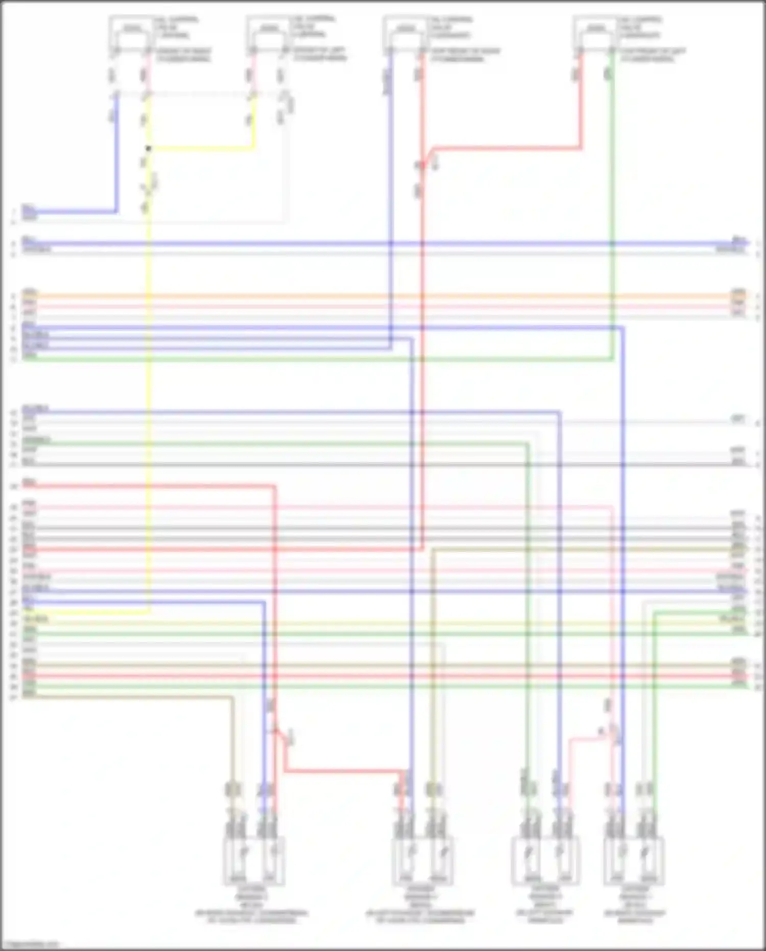 Car Wiring Diagrams for Sorento Prime Kia III facelift (2017-2020): Wiring diagram engine performance 3.3l (7 of 9)