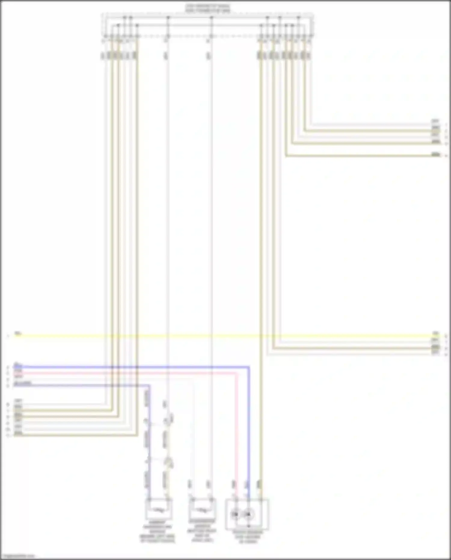 Wiring diagram ambient temperature sensor for Kia Sorento Prime III facelift (2017-2020) (1 of 2)