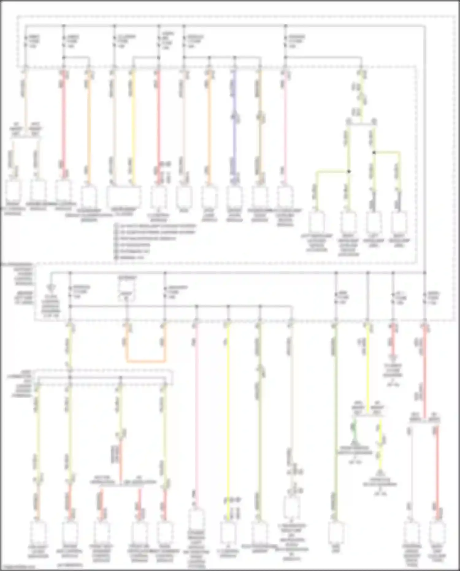 Wiring diagram atm shift lever indicator for Kia Sorento Prime III facelift (2017-2020) (4 of 5)