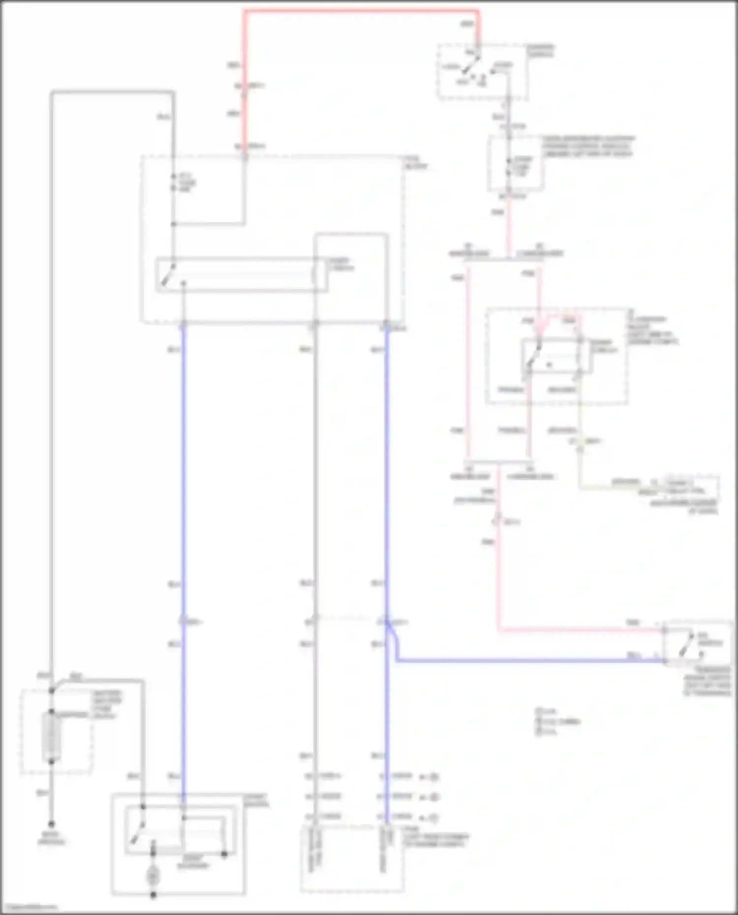 Wiring diagram battery, battery fuse block for Kia Sorento Prime III facelift (2017-2020) (3 of 4)
