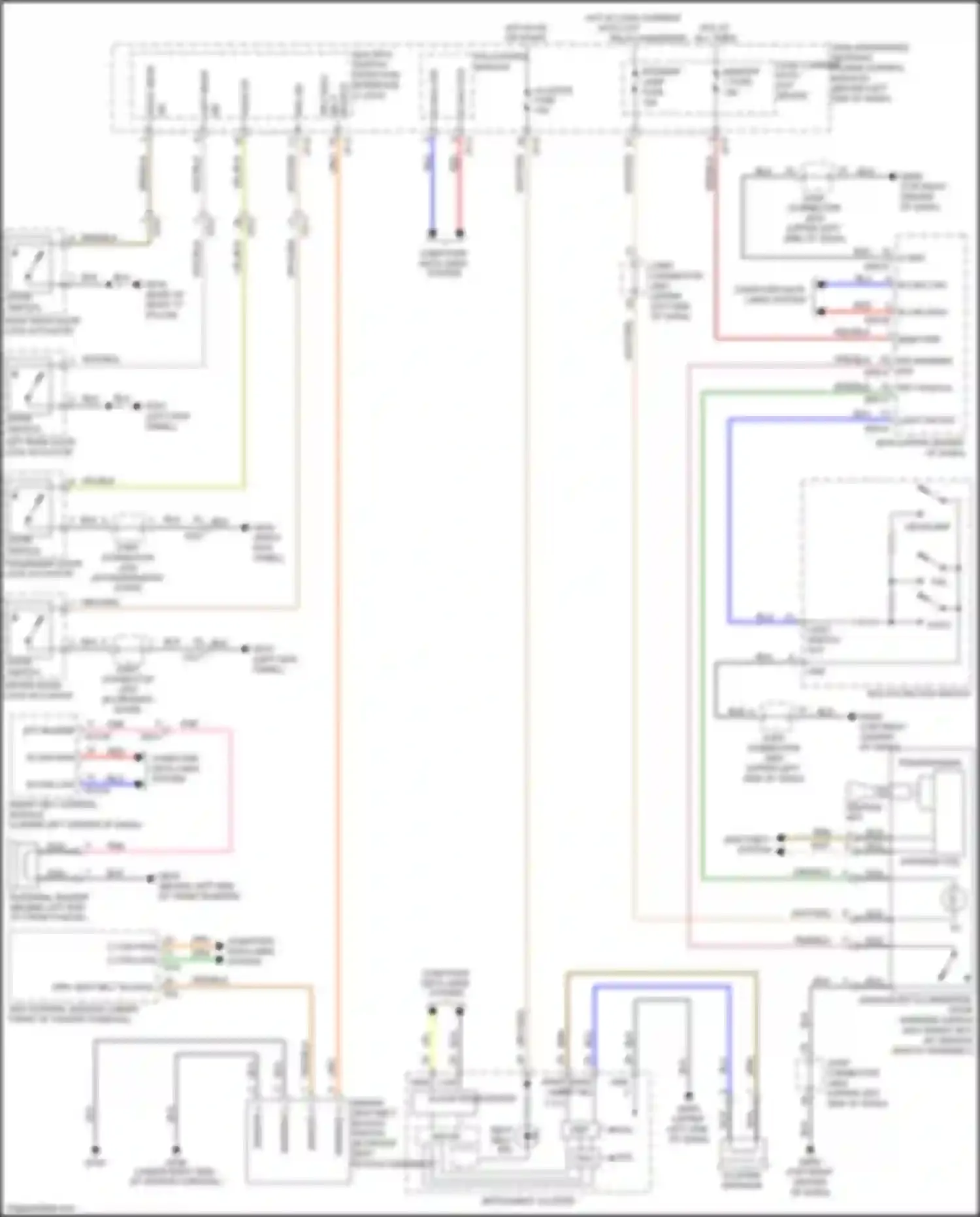 Wiring diagram cluster fuse for Kia Sorento Prime III facelift (2017-2020) (23 of 29)