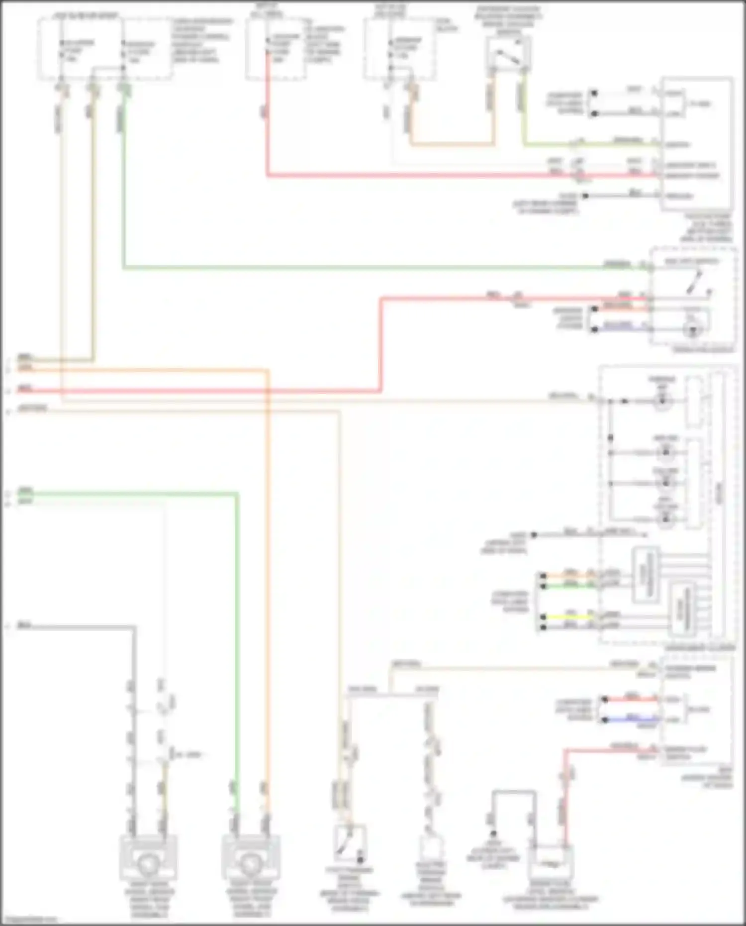 Wiring diagram cluster fuse for Kia Sorento Prime III facelift (2017-2020) (1 of 29)