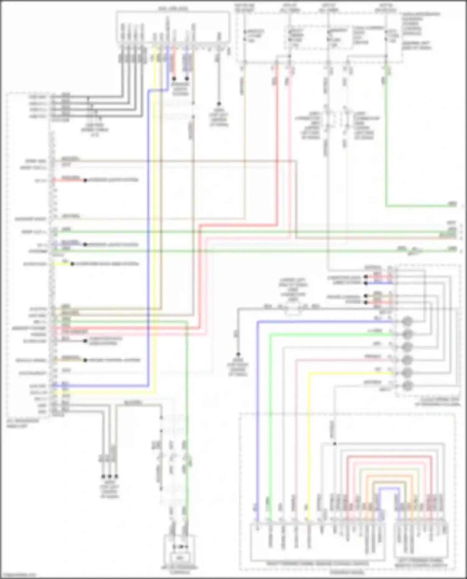 Wiring diagram computer data lines system for Kia Sorento Prime III facelift (2017-2020) (4 of 97)