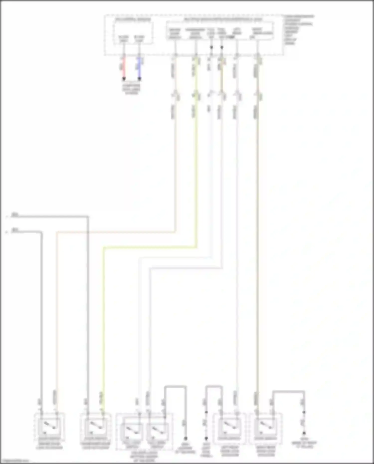Wiring diagram computer data lines system for Kia Sorento Prime III facelift (2017-2020) (62 of 97)