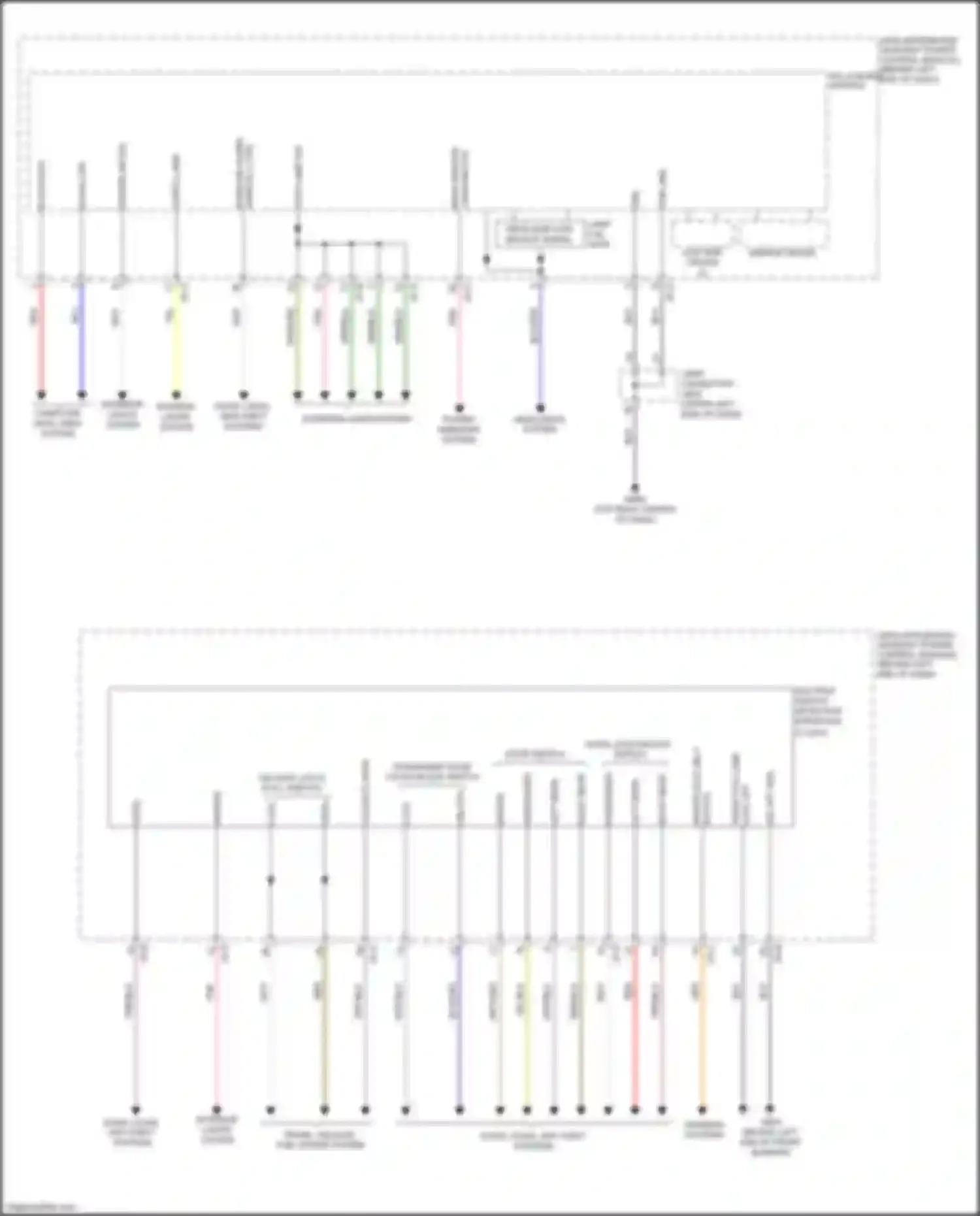Wiring diagram computer data lines system for Kia Sorento Prime III facelift (2017-2020) (80 of 97)