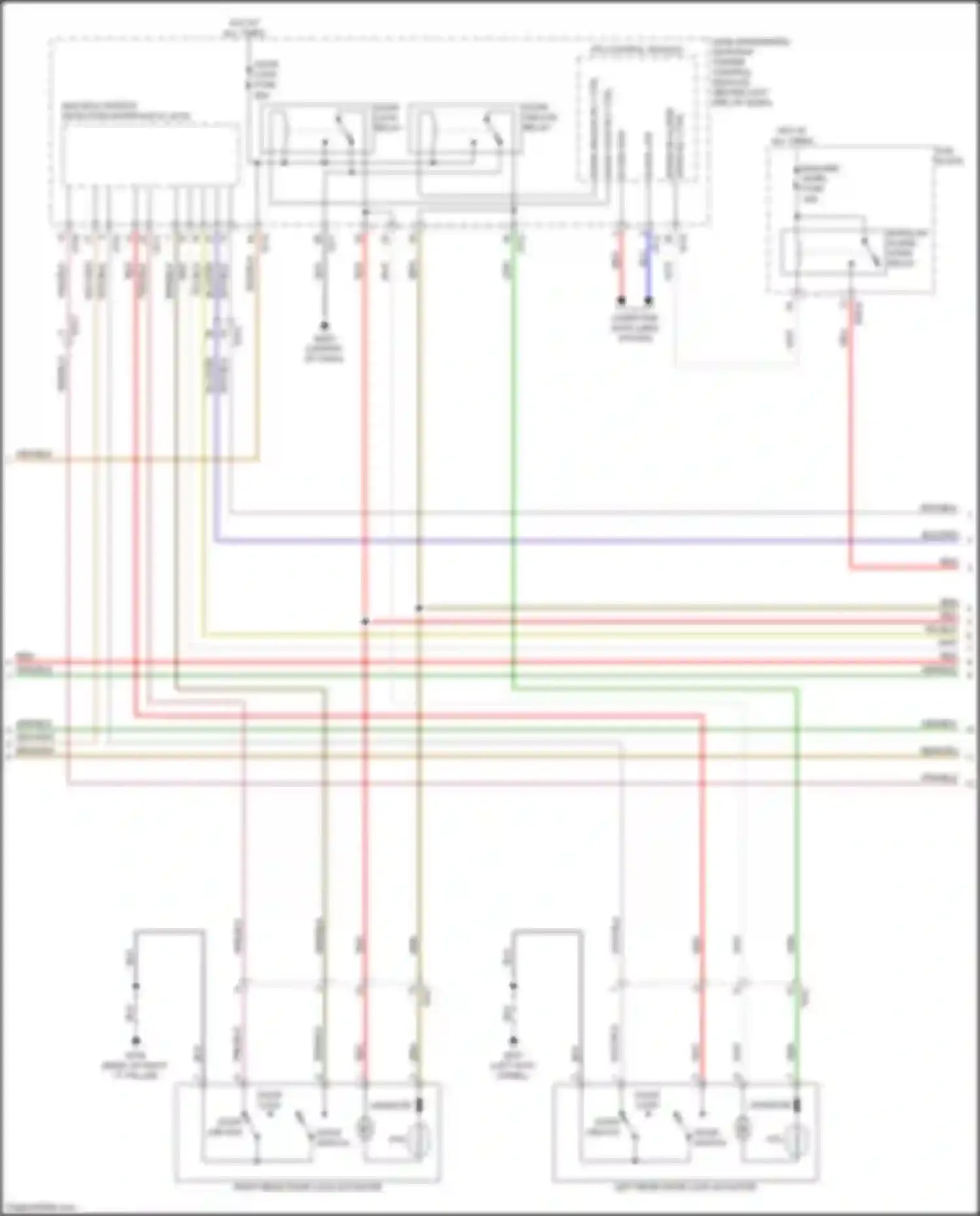 Wiring diagram computer data lines system for Kia Sorento Prime III facelift (2017-2020) (2 of 97)