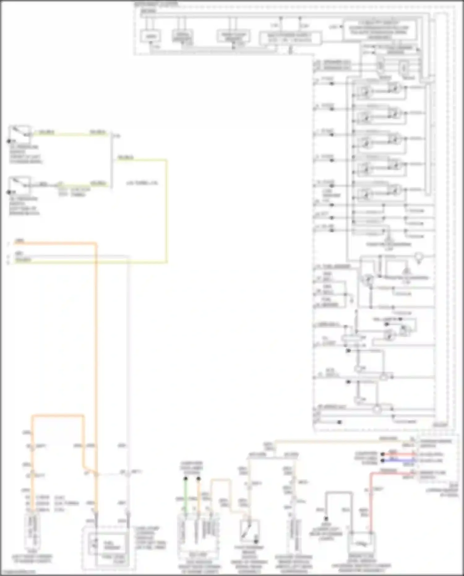 Wiring diagram computer data lines system for Kia Sorento Prime III facelift (2017-2020) (78 of 97)