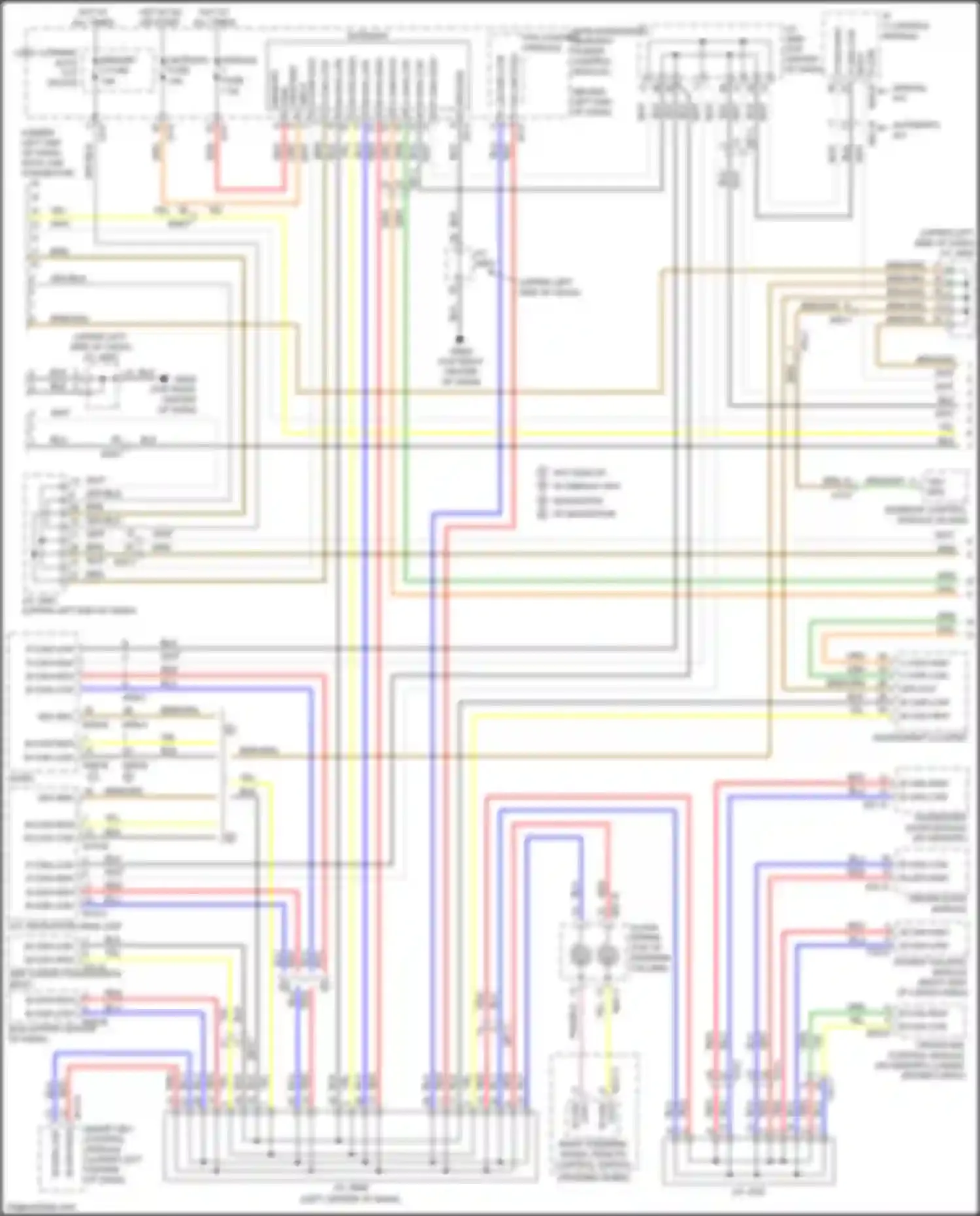 Wiring diagram d-can low for Kia Sorento Prime III facelift (2017-2020) (1 of 1)