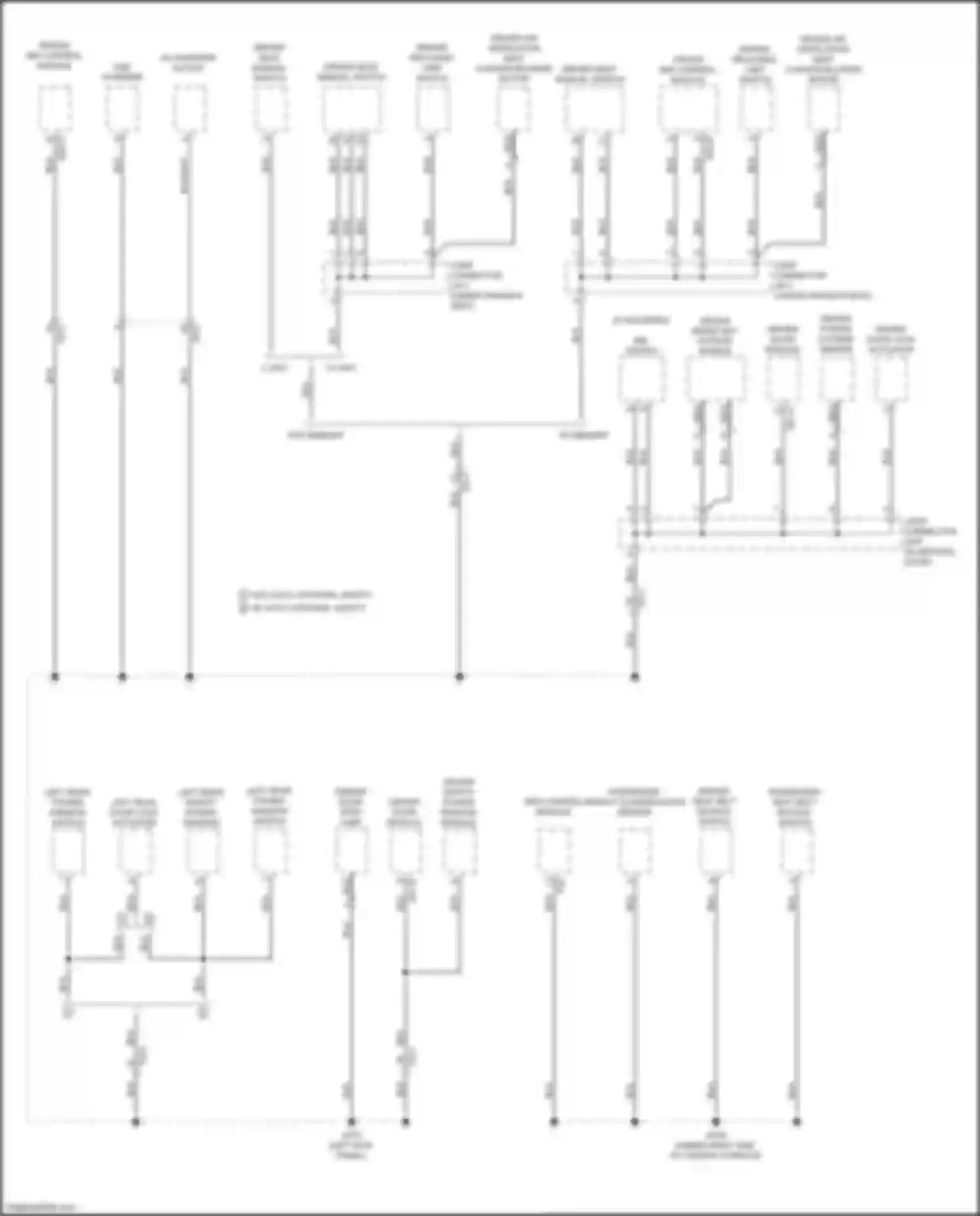 Wiring diagram driver ims control module for Kia Sorento Prime III facelift (2017-2020) (2 of 5)