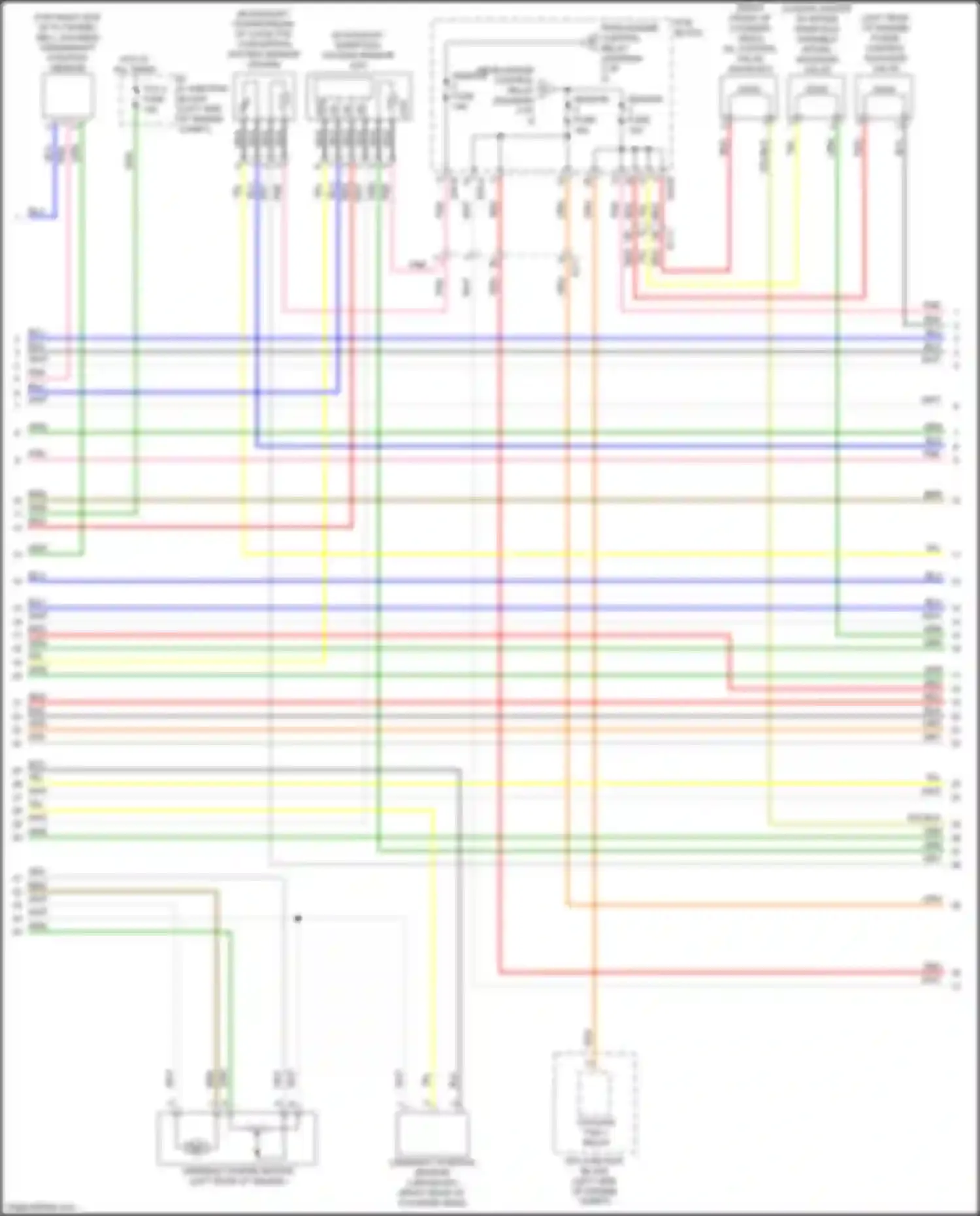 Wiring diagram e/r junction block for Kia Sorento Prime III facelift (2017-2020) (29 of 34)