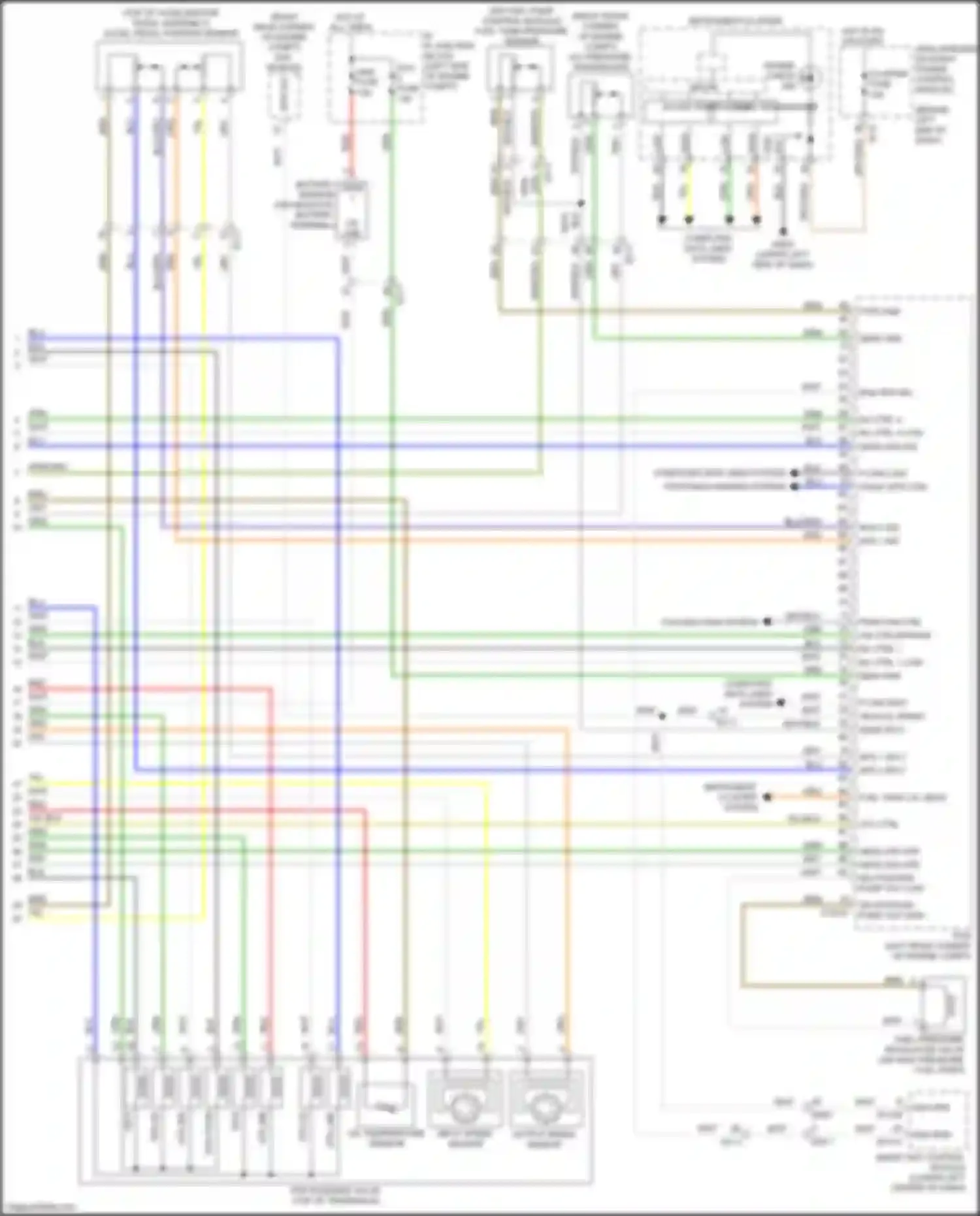 Wiring diagram e/r junction block for Kia Sorento Prime III facelift (2017-2020) (30 of 34)