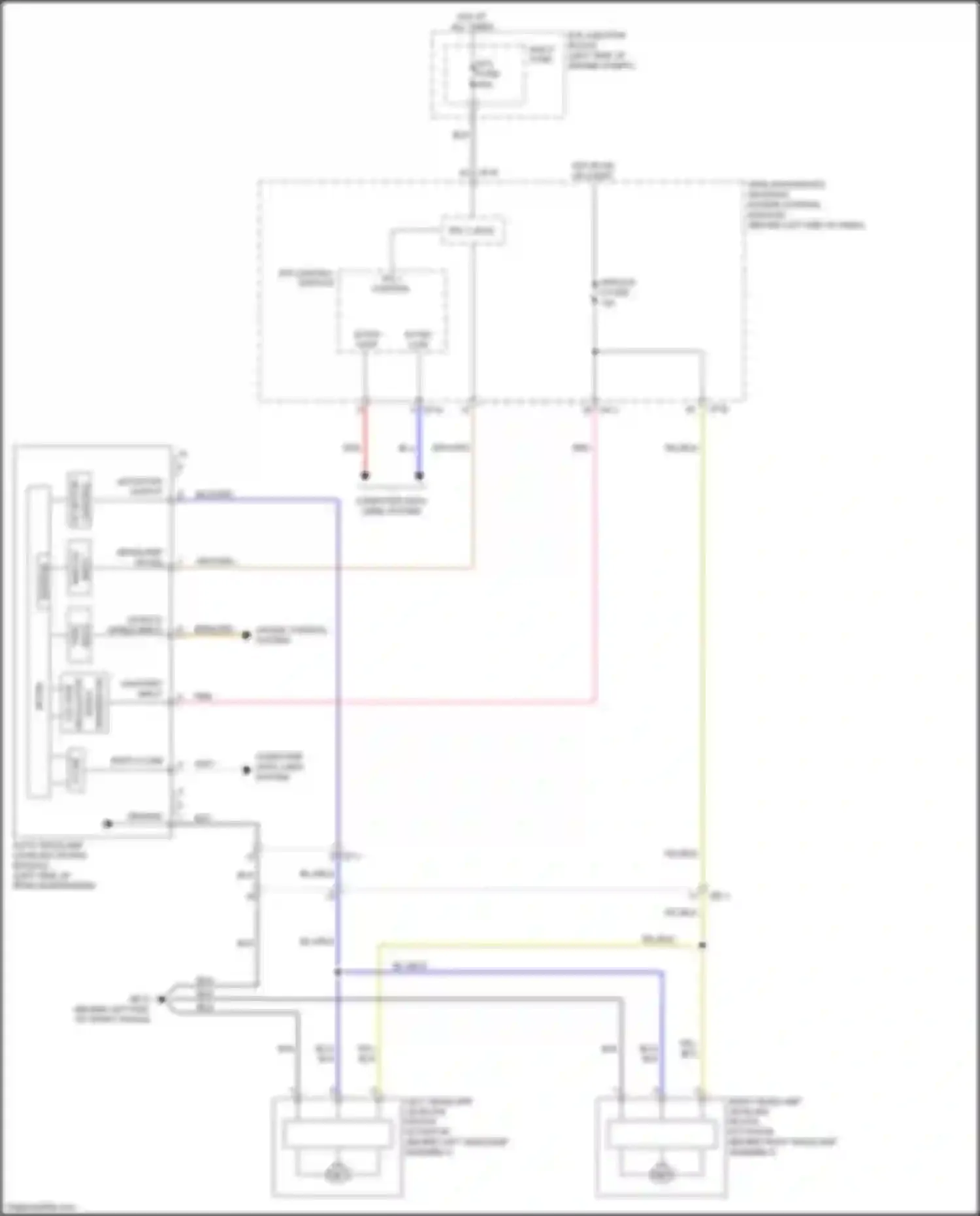 Wiring diagram e/r junction block for Kia Sorento Prime III facelift (2017-2020) (11 of 34)
