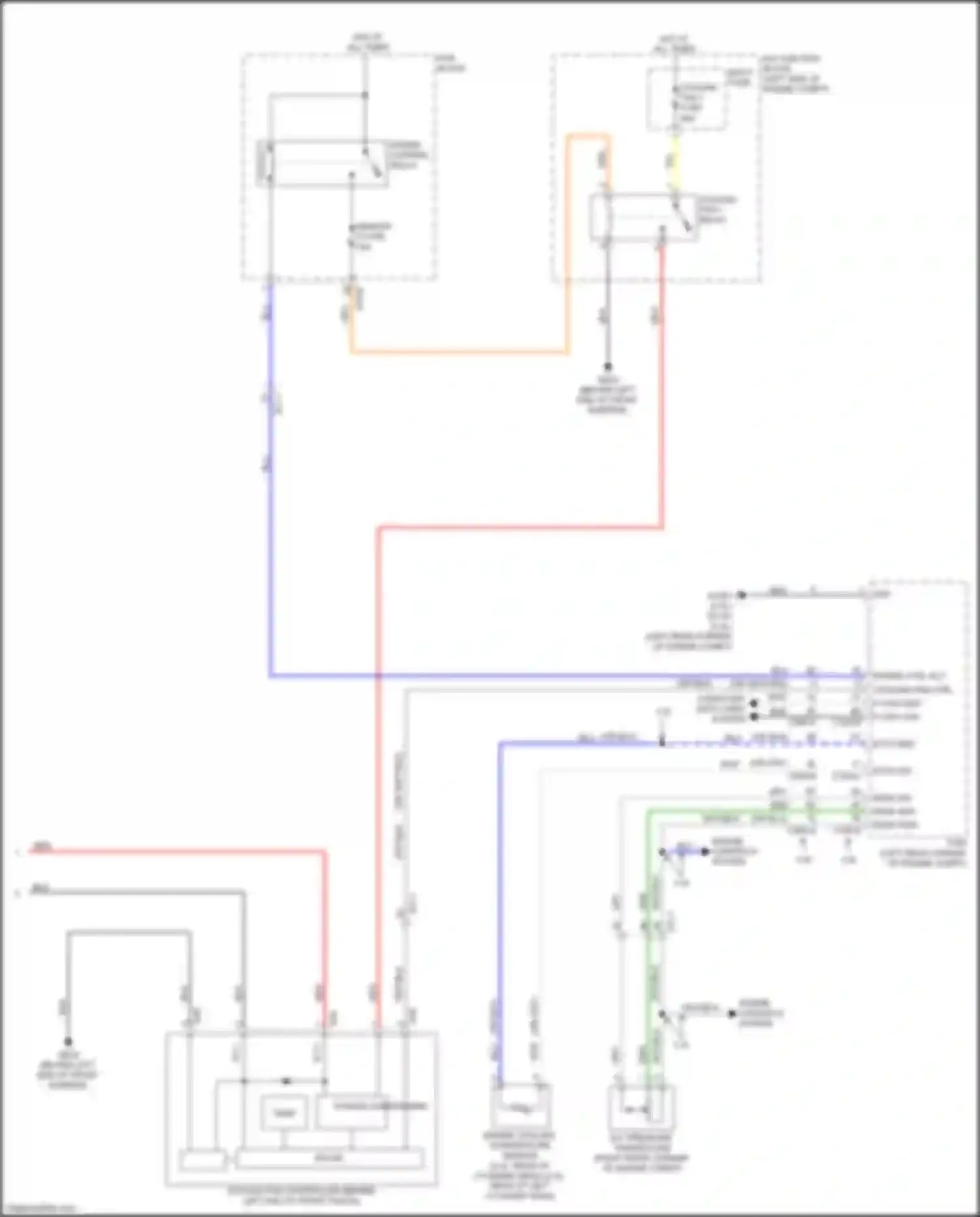 Wiring diagram e/r junction block for Kia Sorento Prime III facelift (2017-2020) (8 of 34)