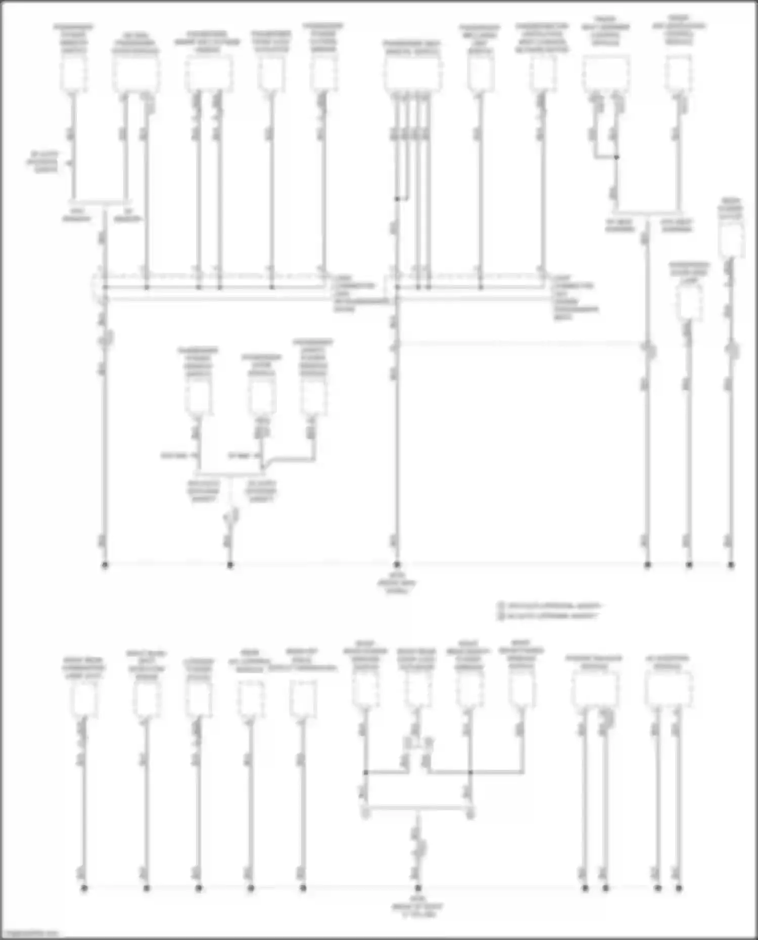 Wiring diagram front air ventilation control module for Kia Sorento Prime III facelift (2017-2020) (1 of 7)