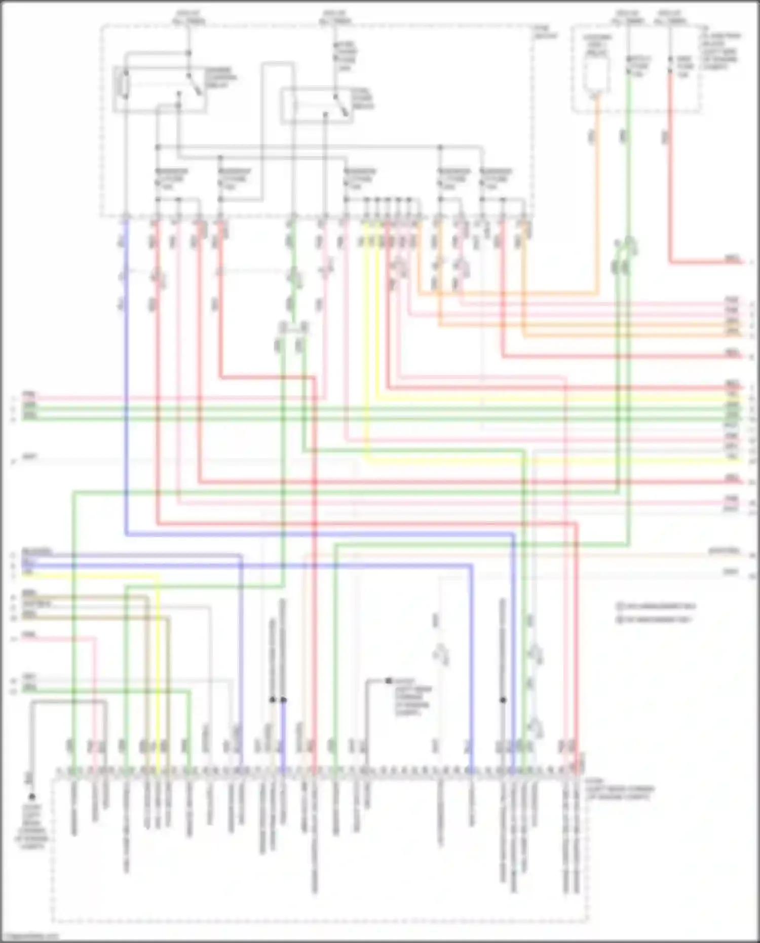 Wiring diagram immo data line for Kia Sorento Prime III facelift (2017-2020) (3 of 3)