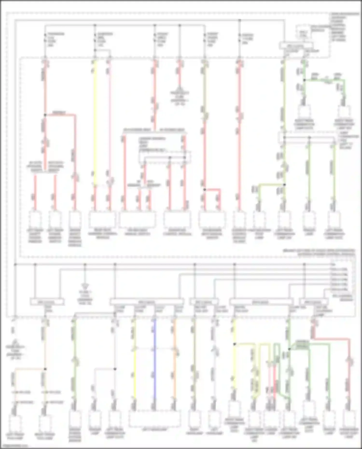 Wiring diagram ips 8 ctrl for Kia Sorento Prime III facelift (2017-2020) (2 of 2)