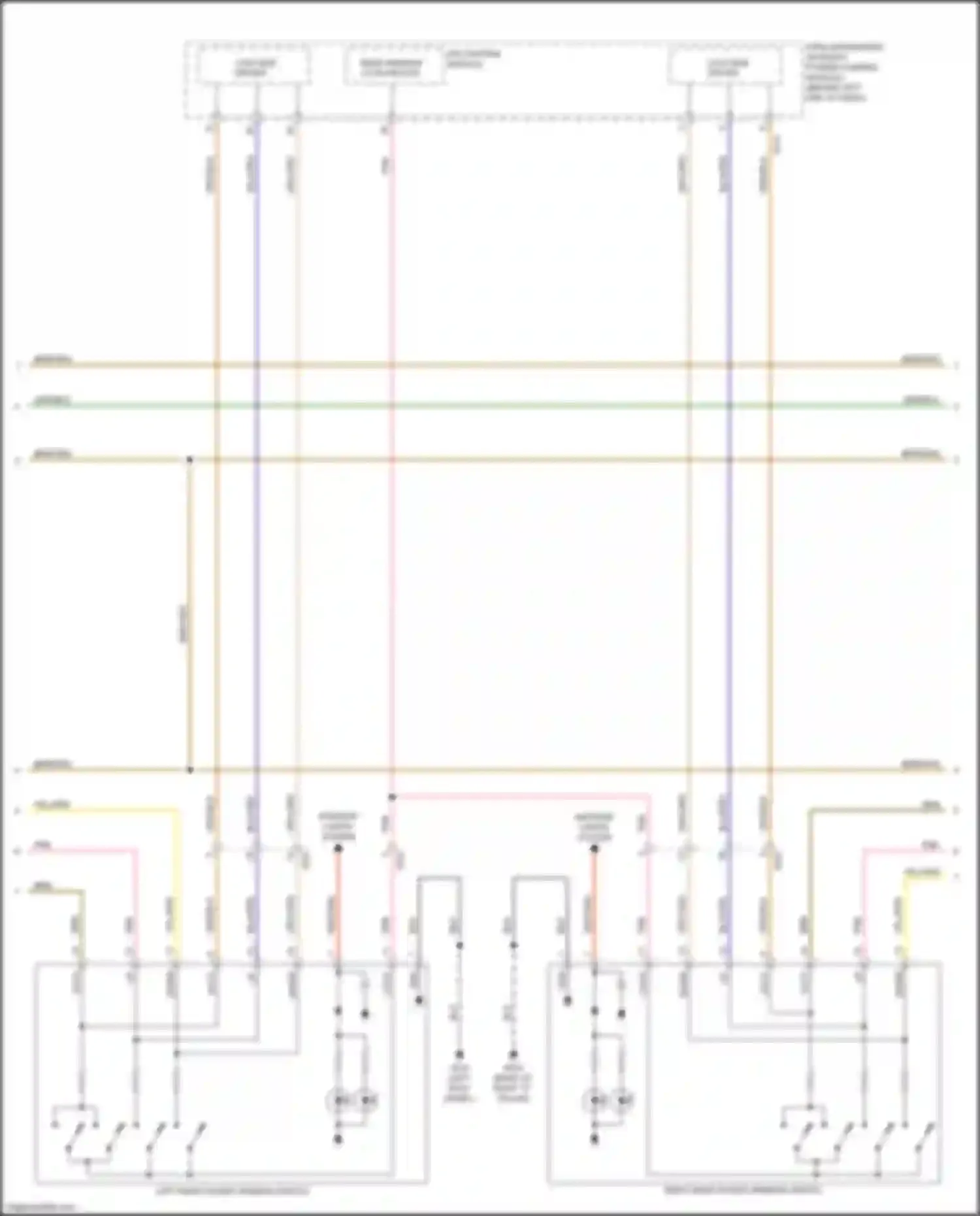 Wiring diagram ips control module for Kia Sorento Prime III facelift (2017-2020) (27 of 36)