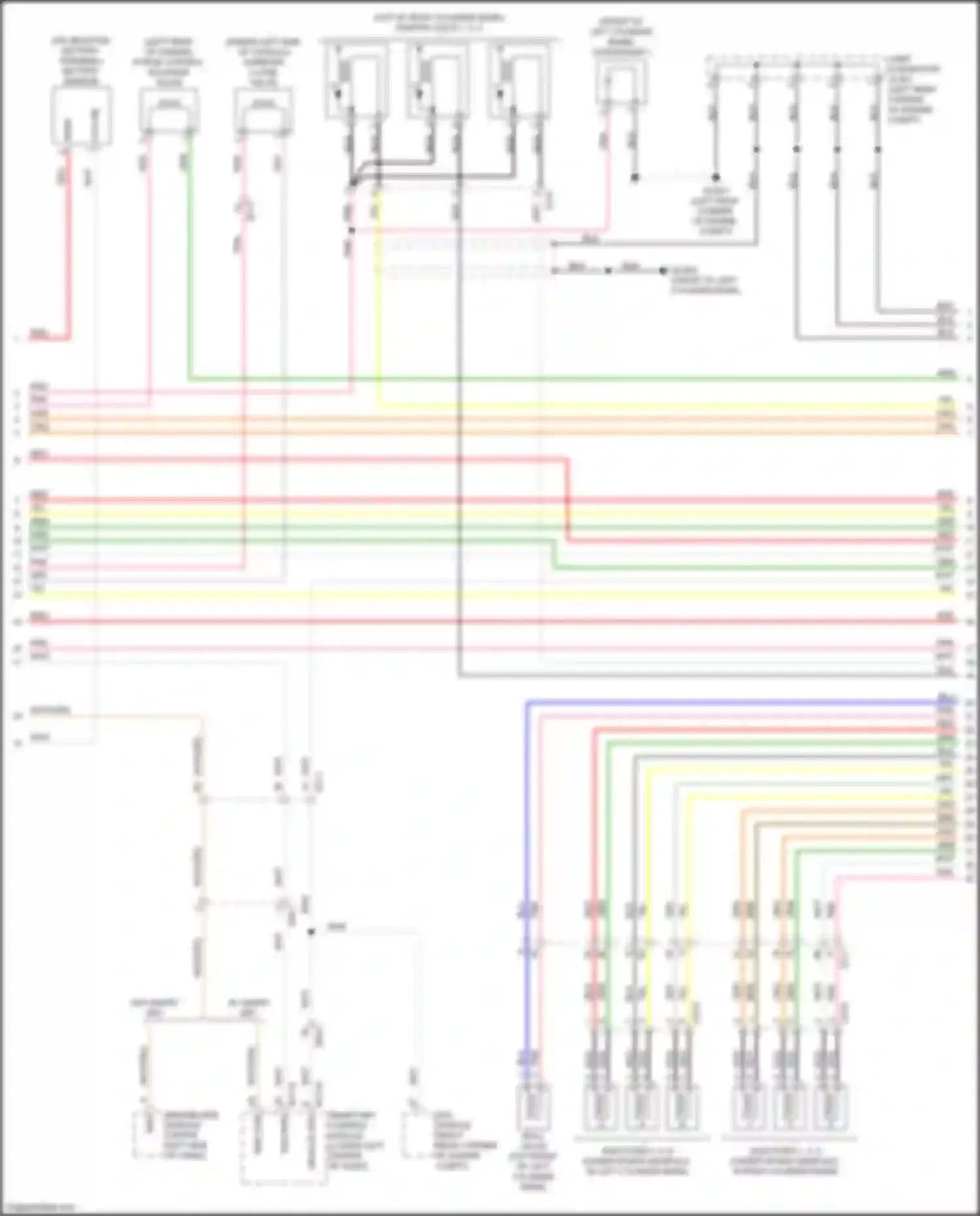 Wiring diagram lin line for Kia Sorento Prime III facelift (2017-2020) (4 of 4)