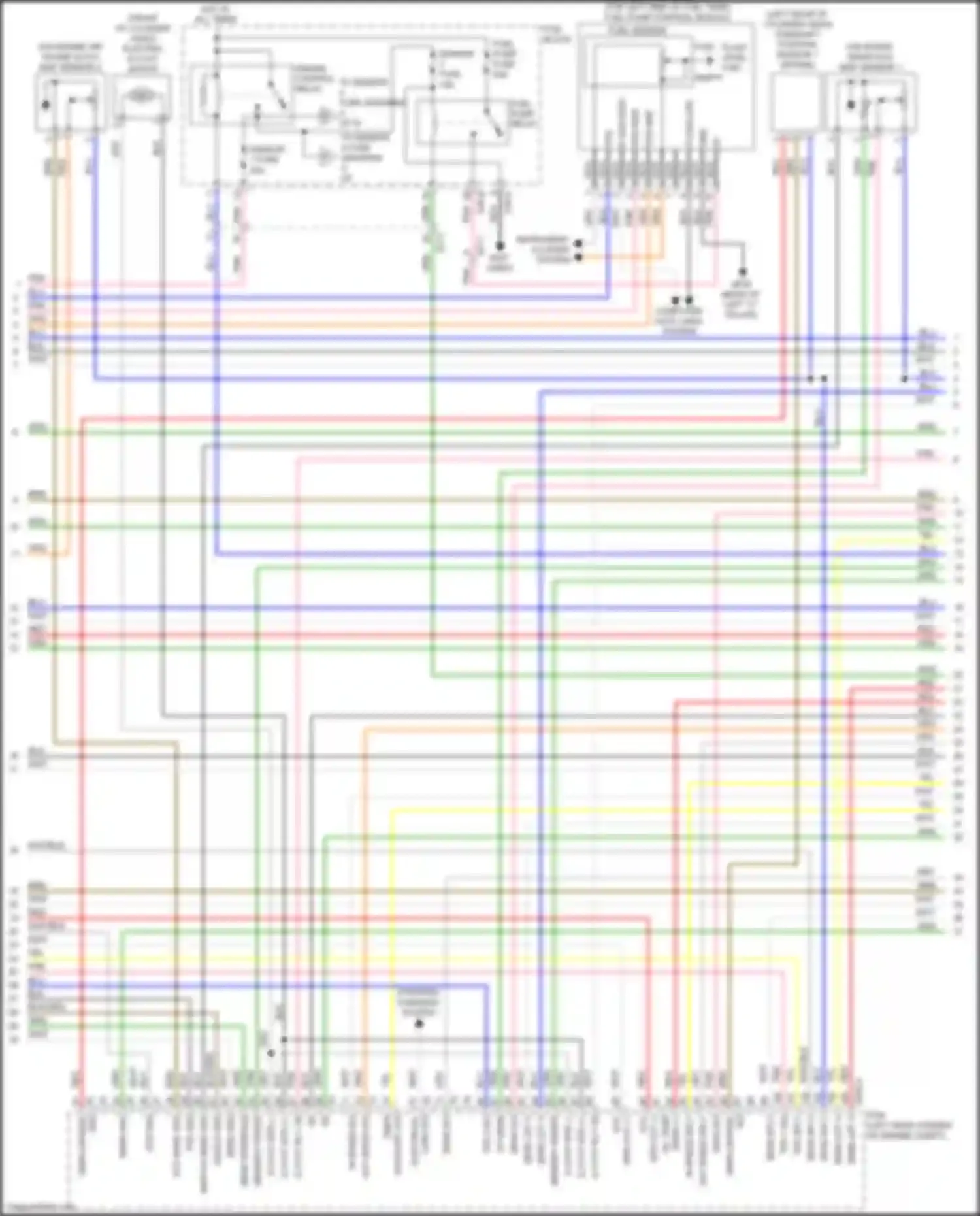 Wiring diagram map sensor 1 for Kia Sorento Prime III facelift (2017-2020) (1 of 1)